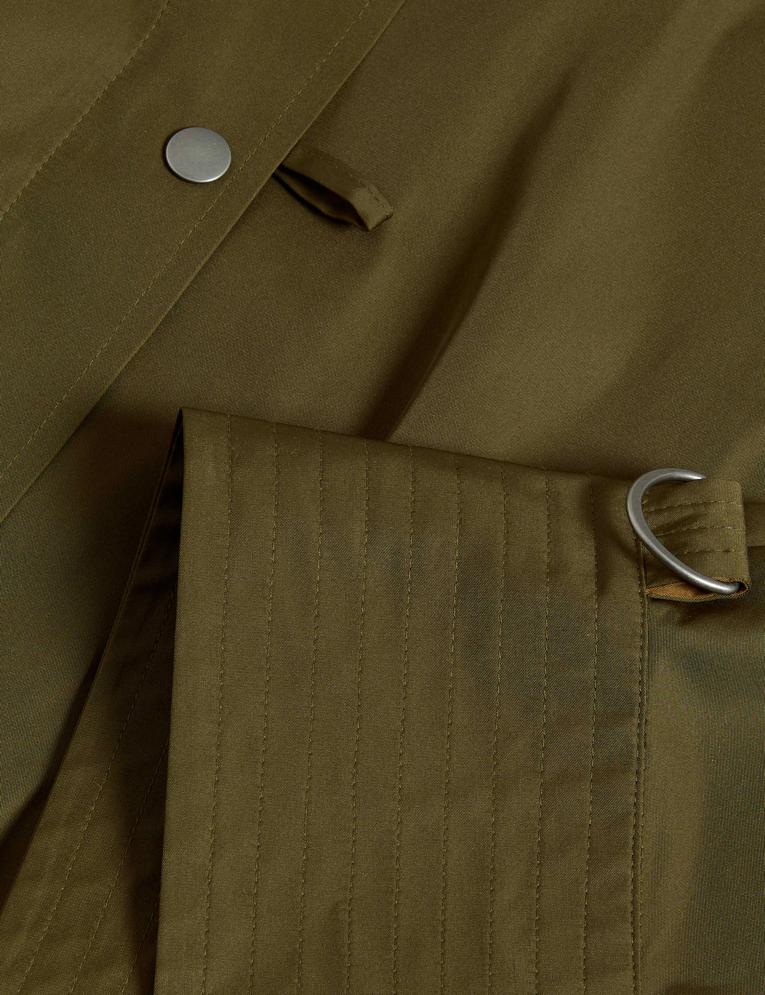 Showerproof Cape Style Trench Coat 8 of 8