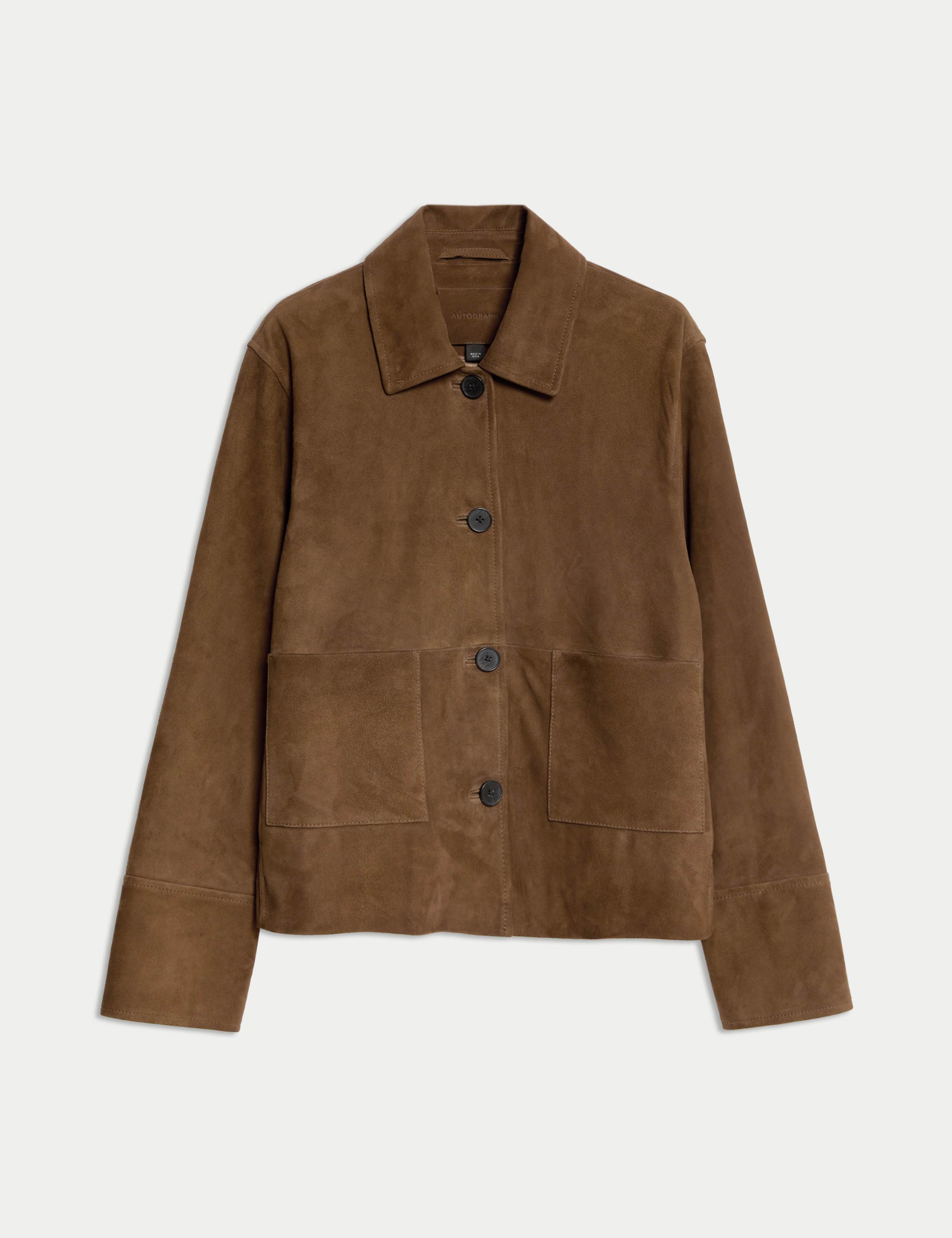 Pure Suede Utility Jacket 2 of 8