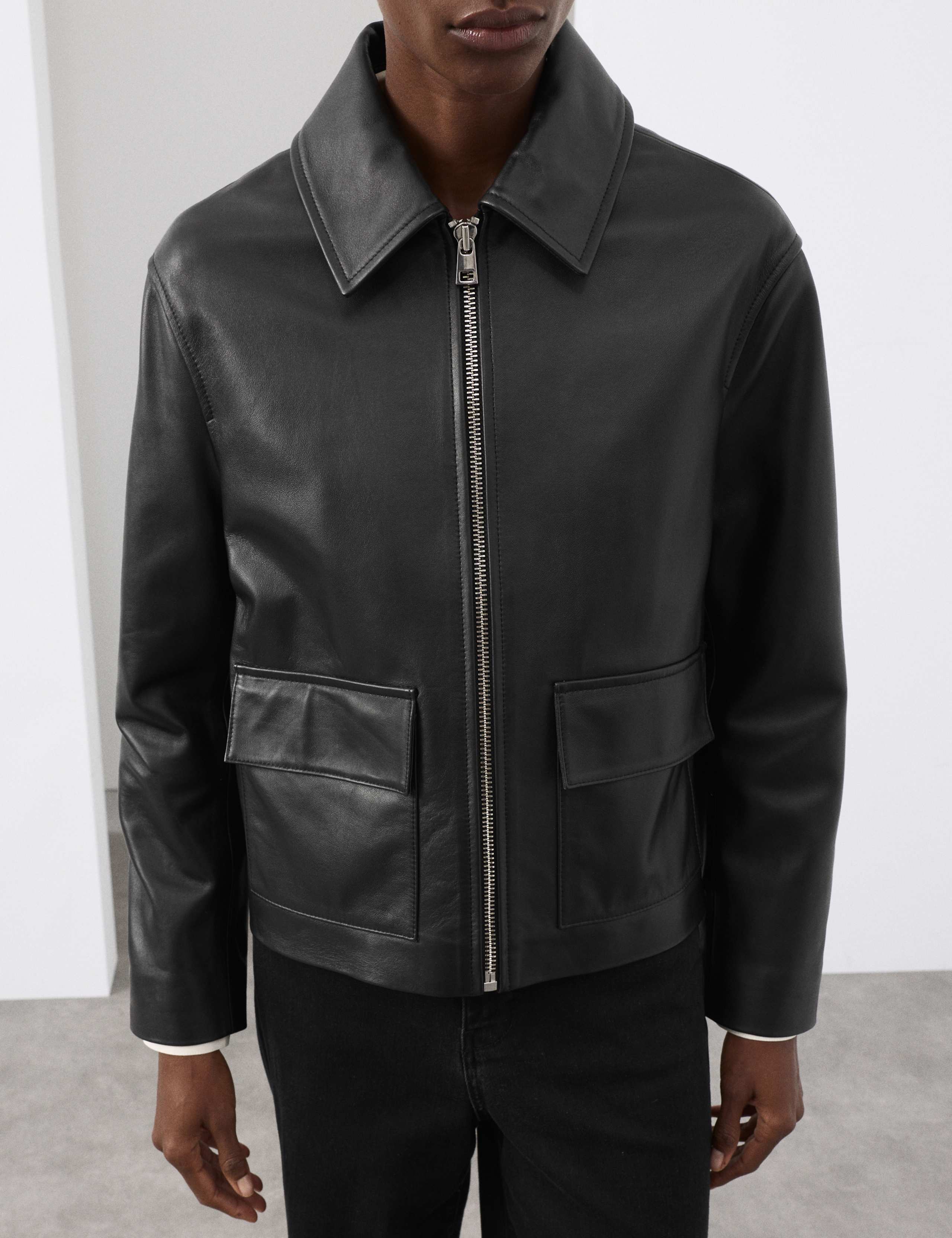 Pure Leather Trucker Jacket 6 of 6