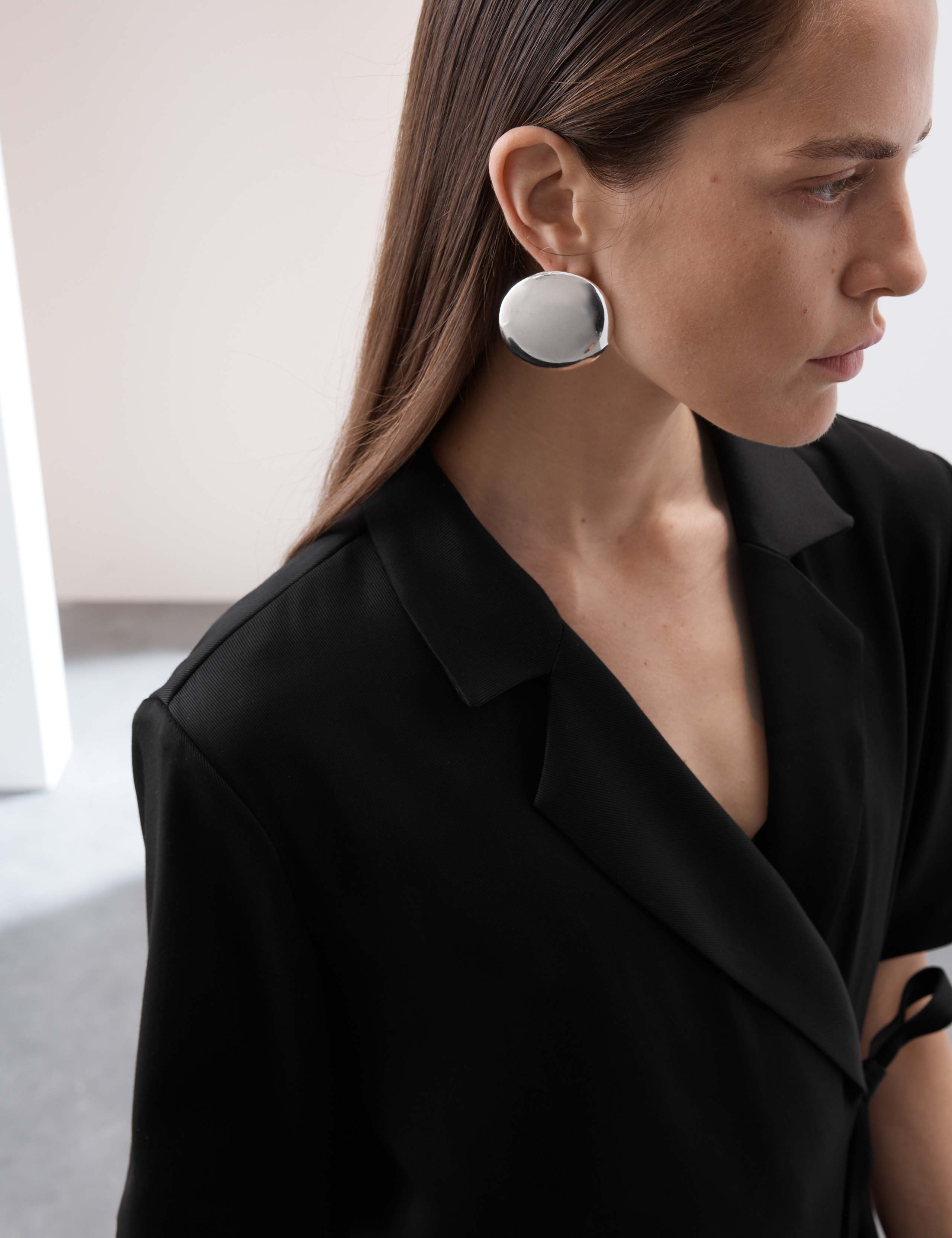 Textured Short Sleeve Tie Waist Blazer 4 of 6