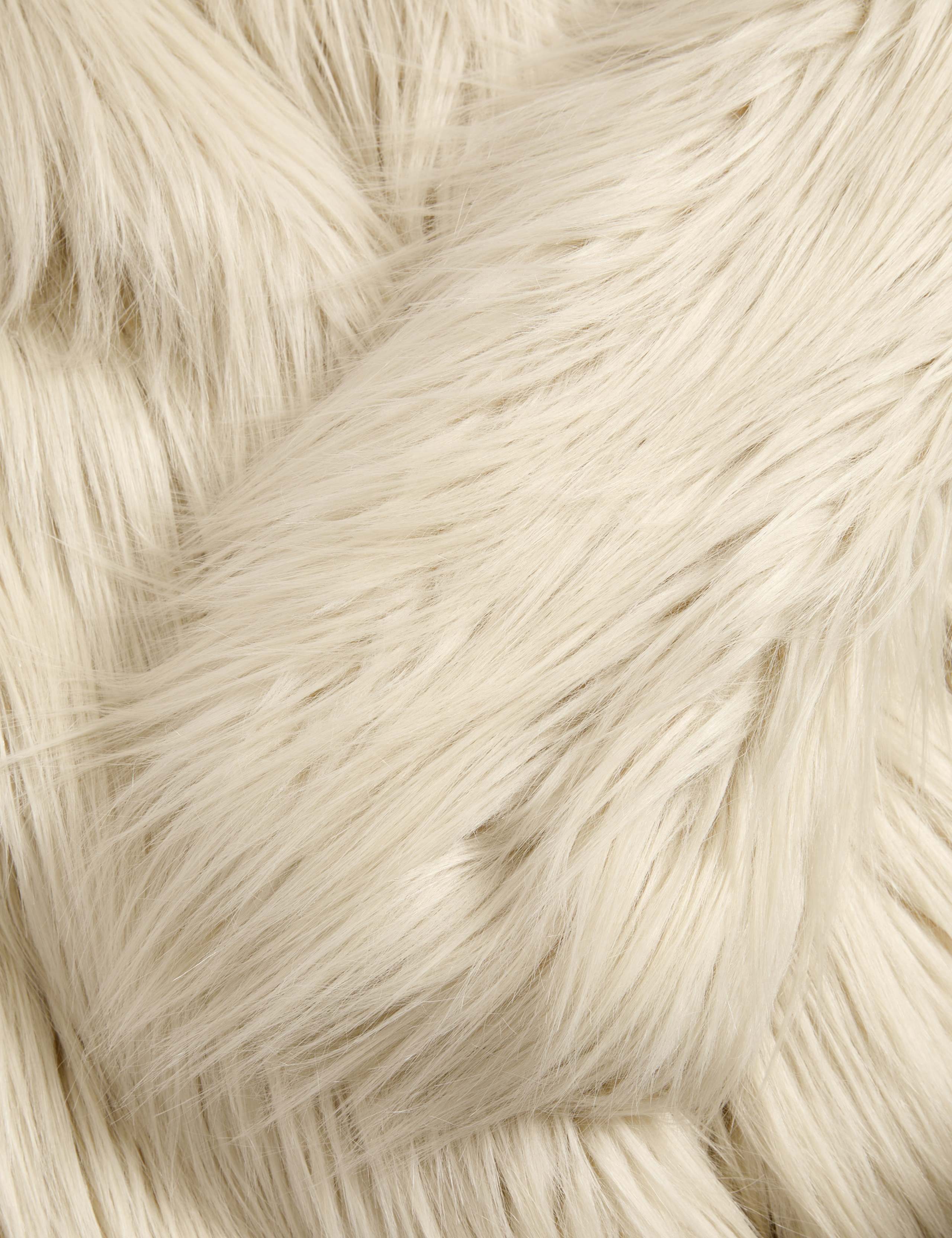 Faux Fur Collared Longline Coat 2 of 2