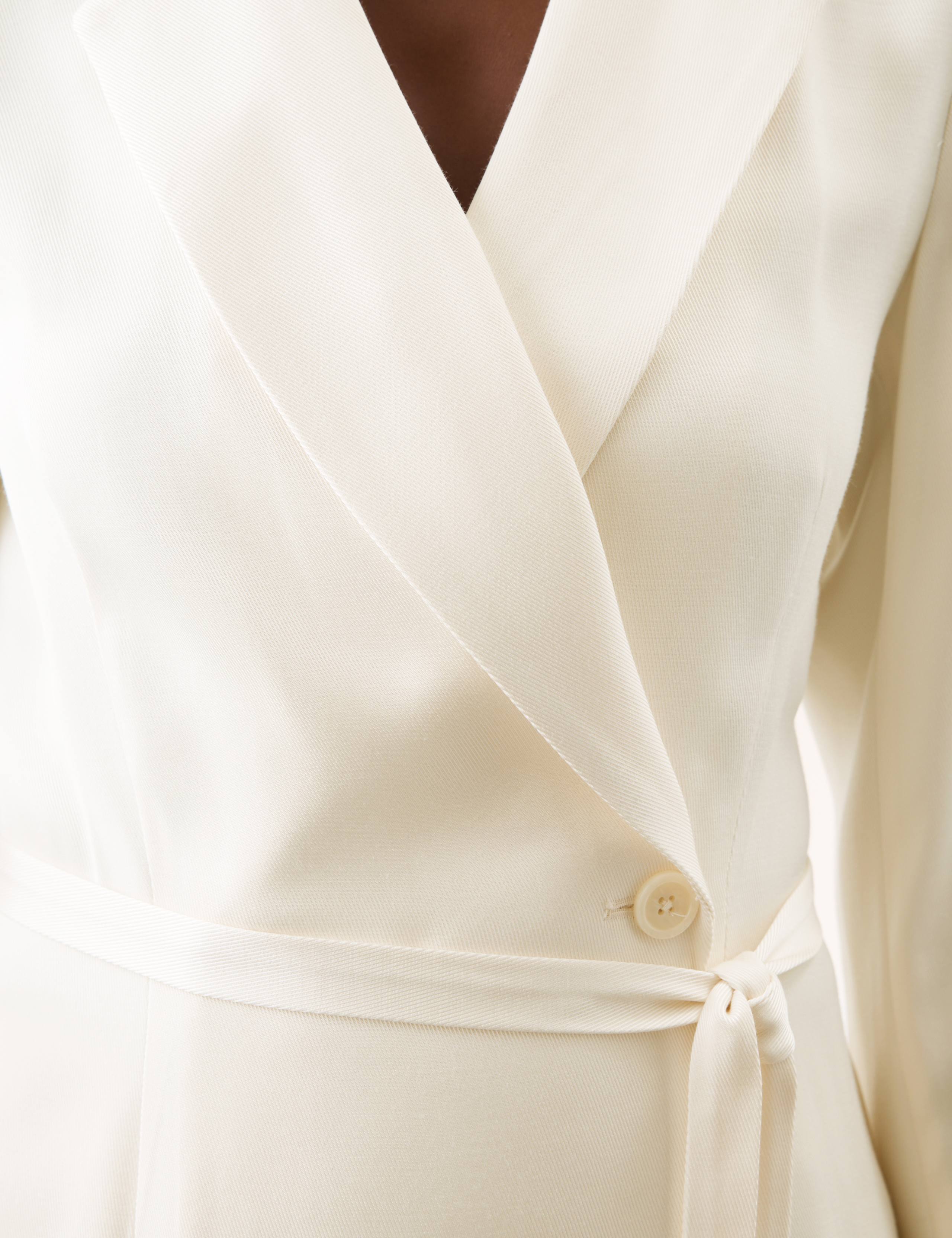 Twill Belted Blazer 5 of 7