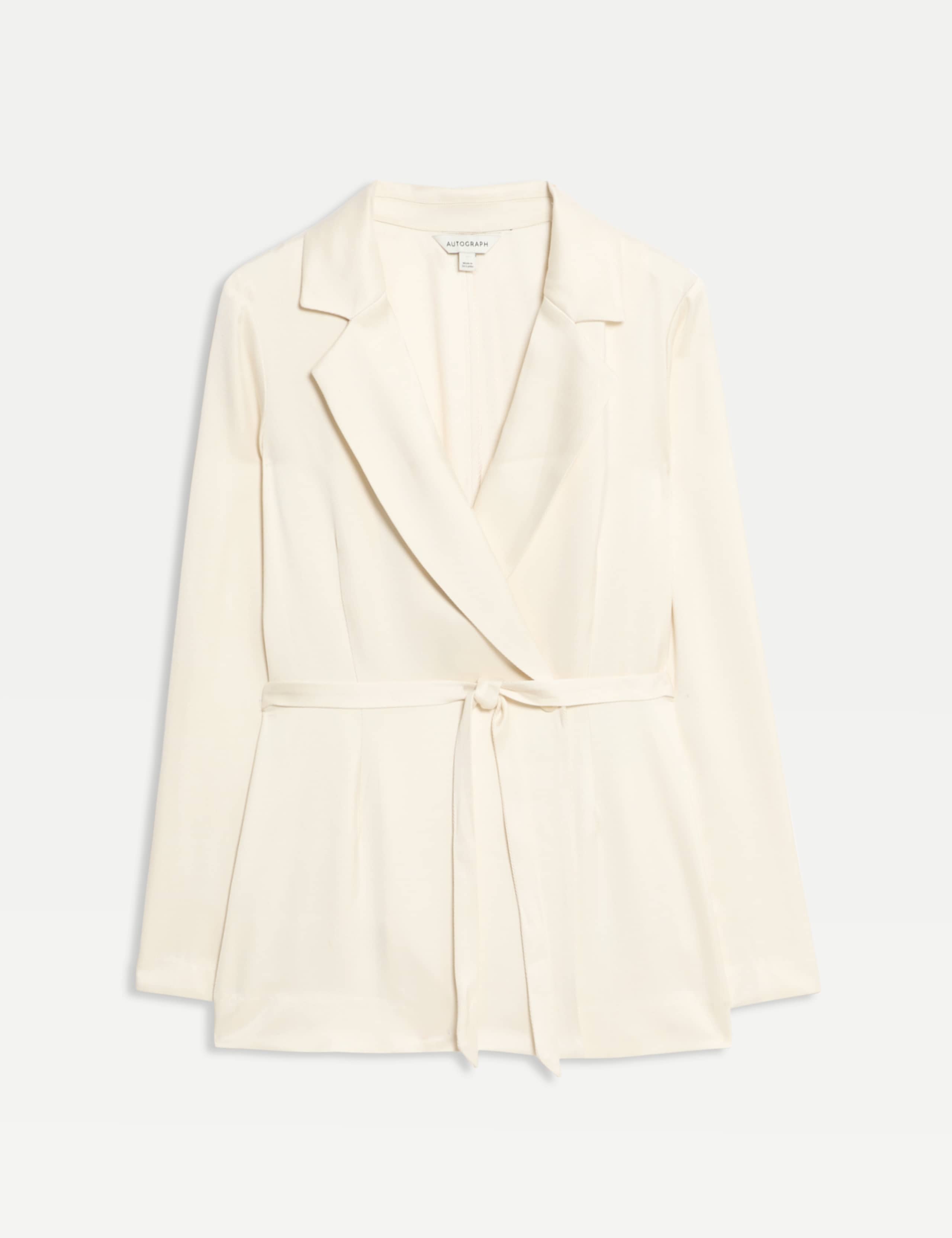 Twill Belted Blazer 2 of 7