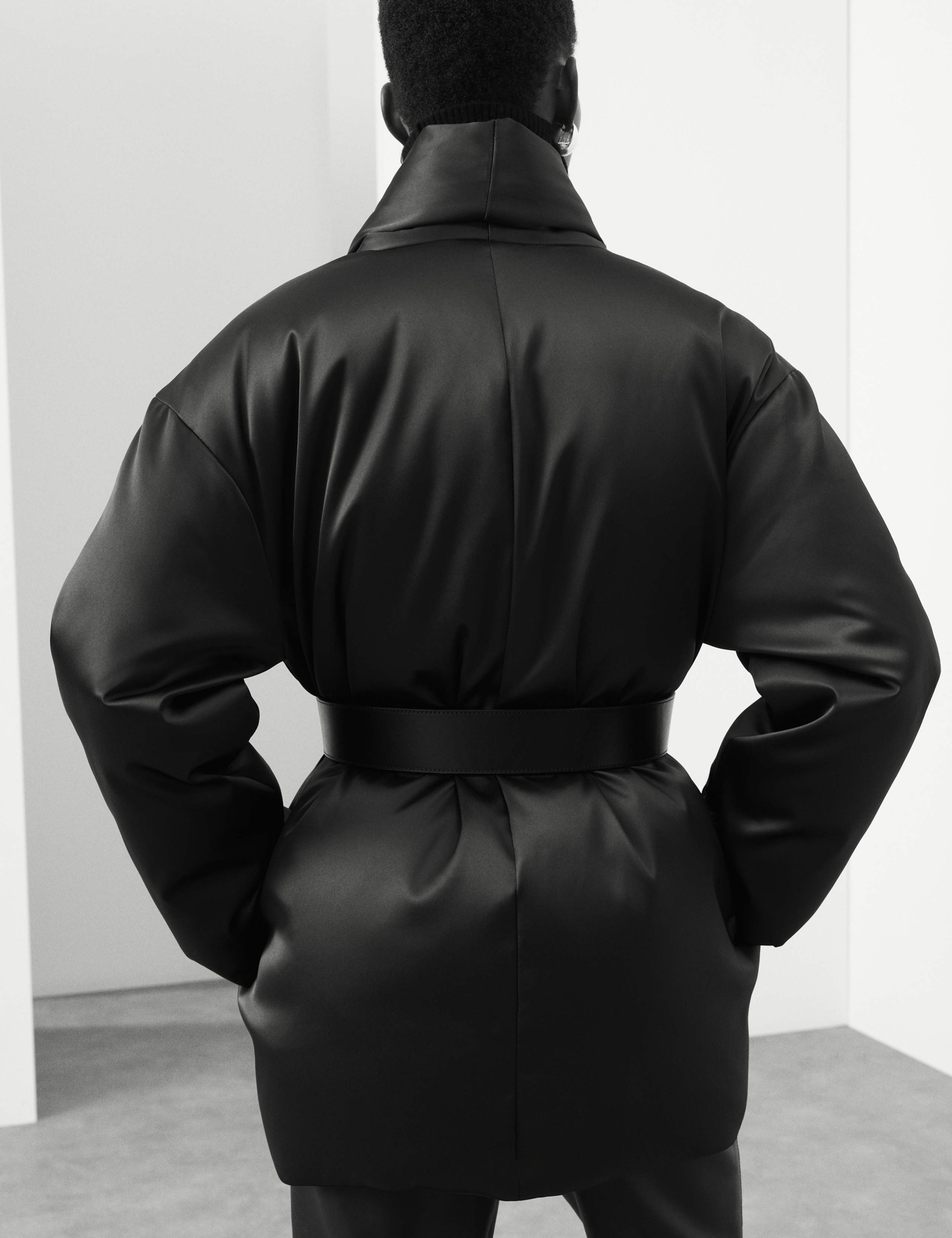 Satin Puffer Coat 7 of 7