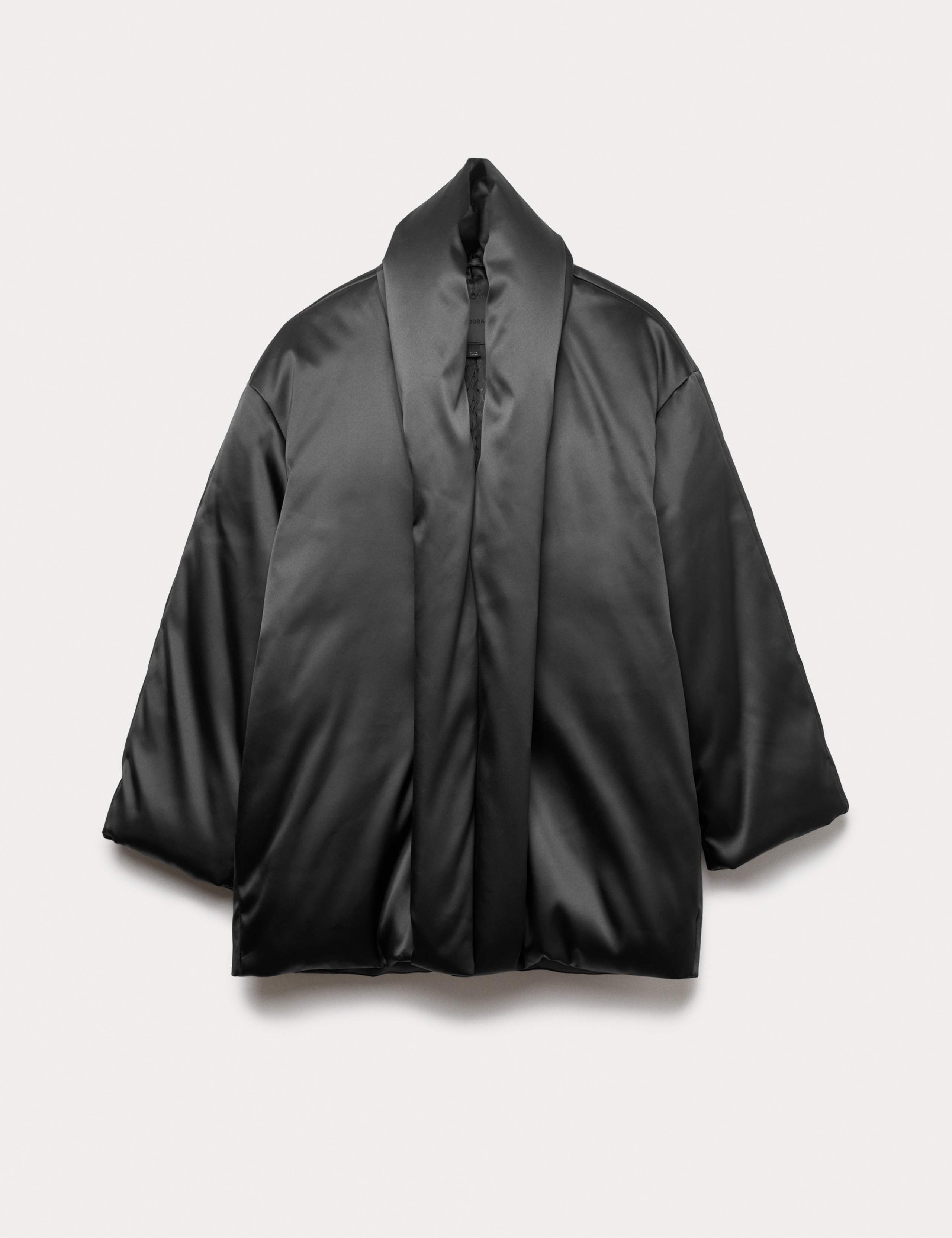 Satin Puffer Coat 2 of 7