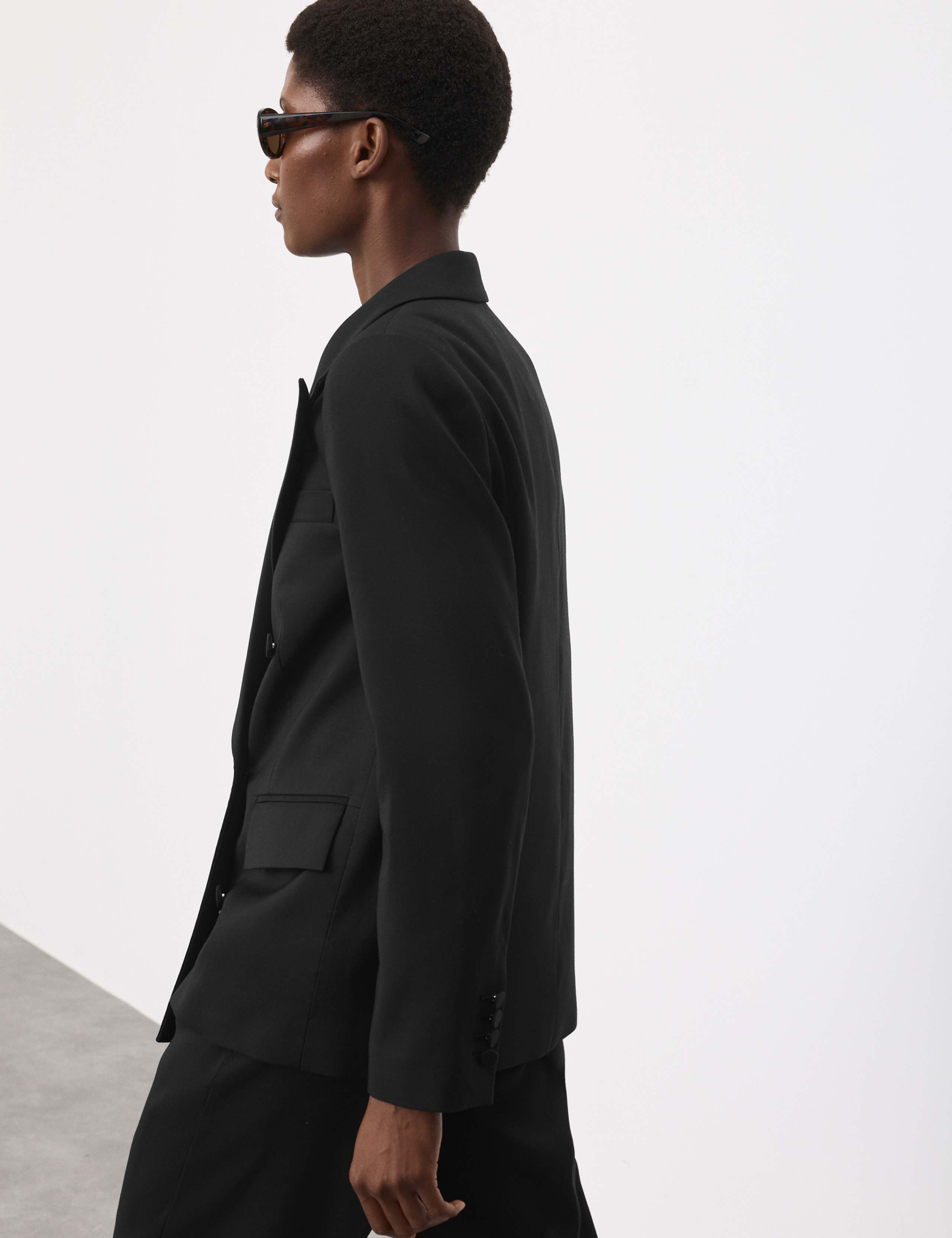 Lyocell Rich Tailored Double Breasted Blazer 5 of 7