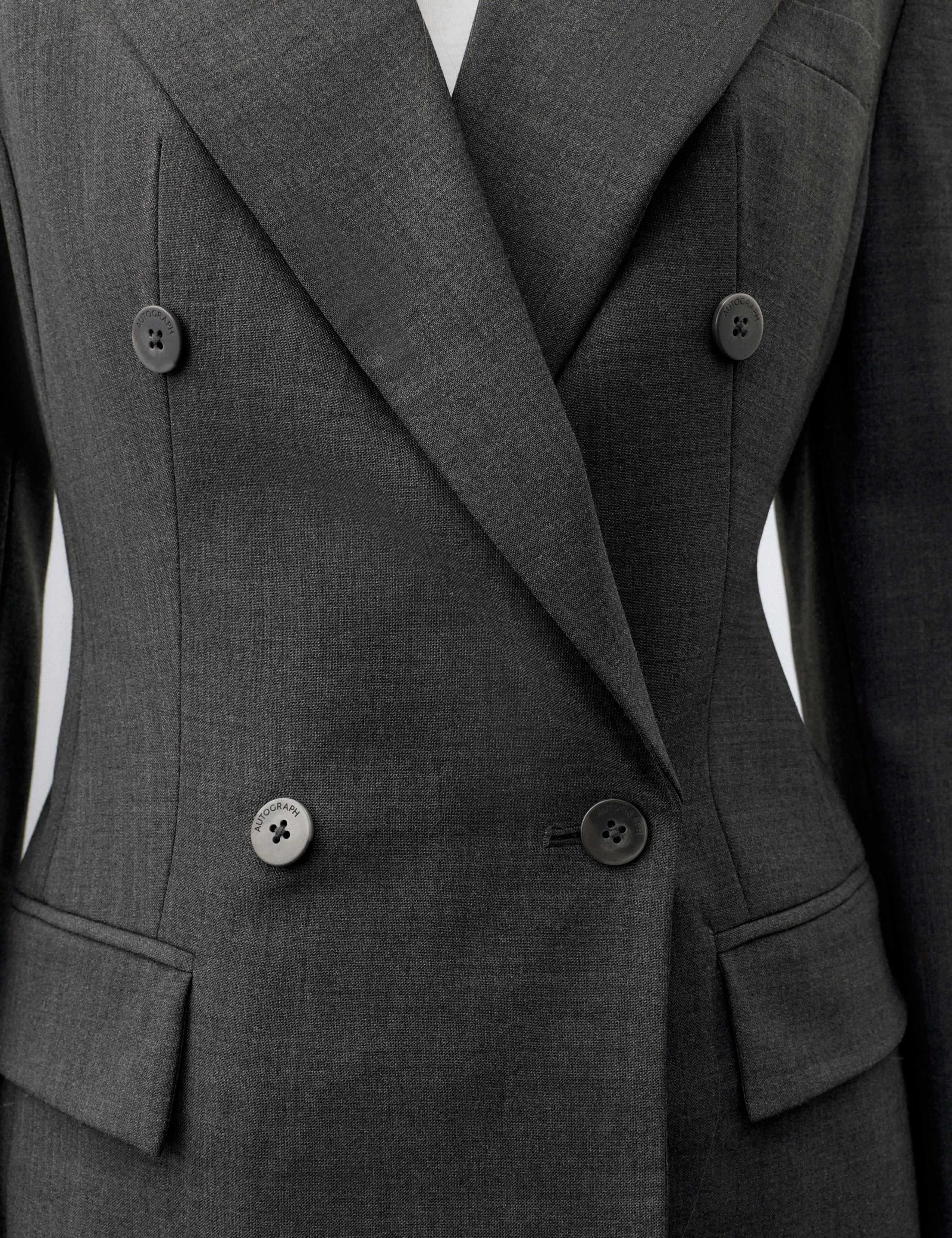 Longline Double Breasted Blazer 7 of 7