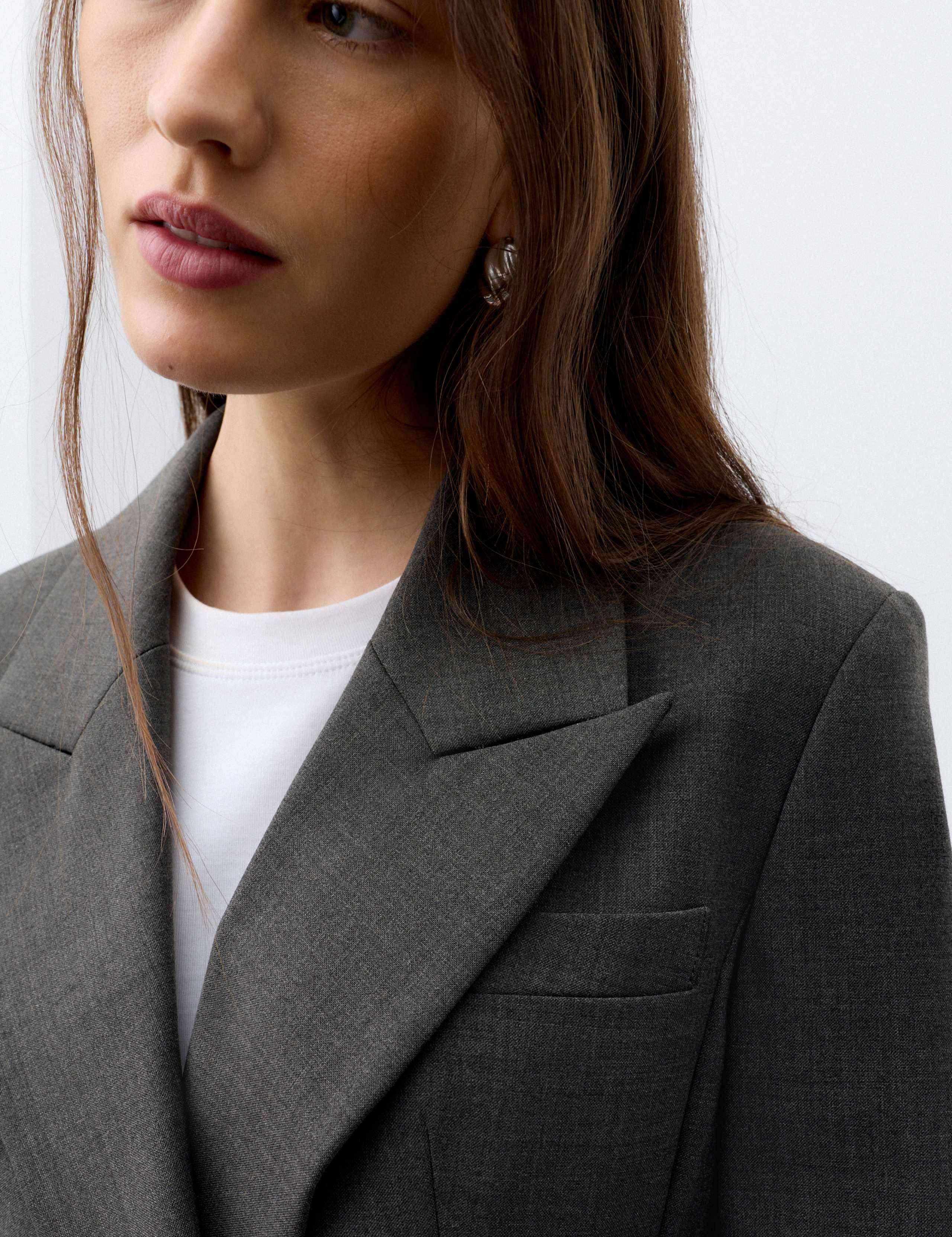 Longline Double Breasted Blazer 6 of 7