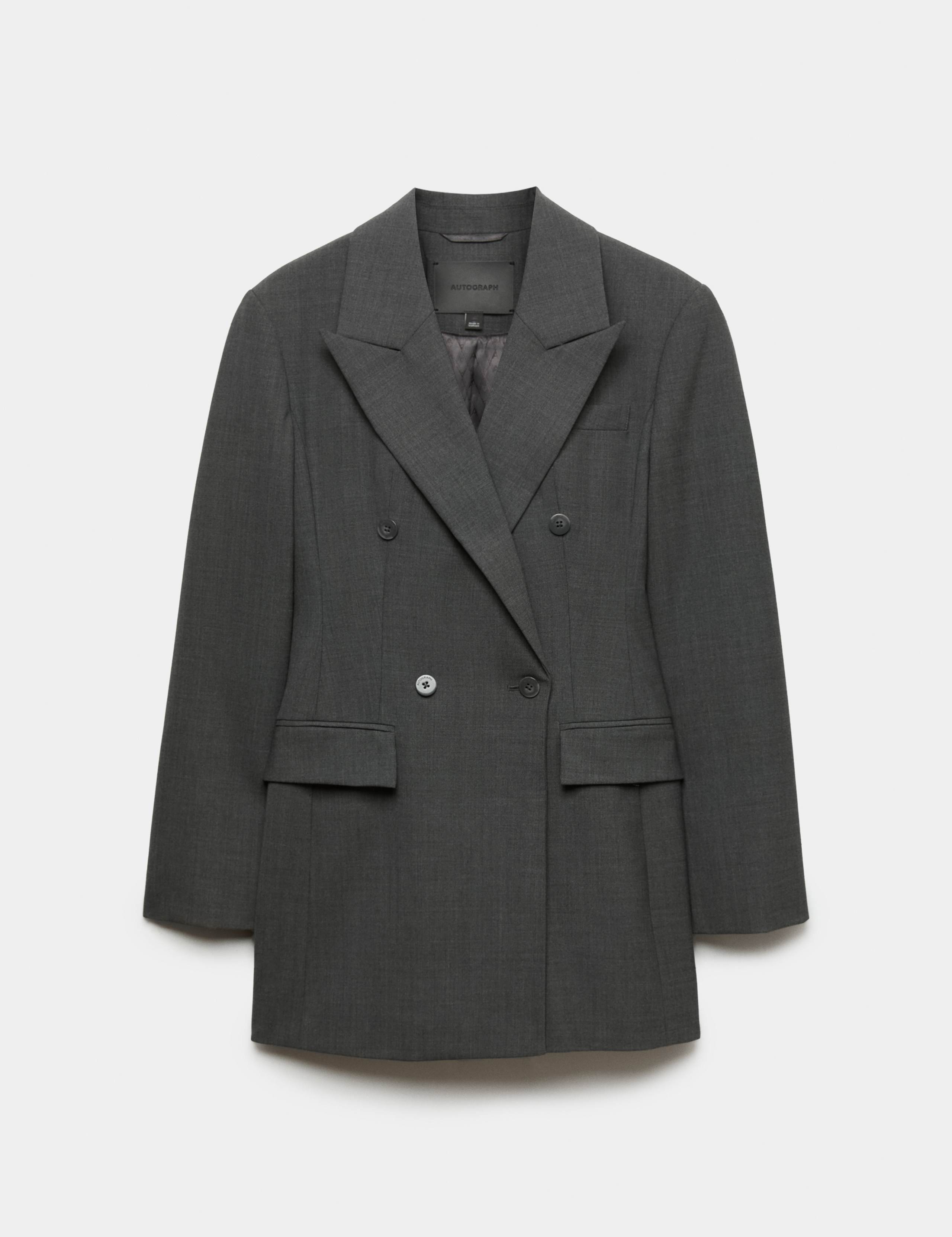 Longline Double Breasted Blazer 2 of 7