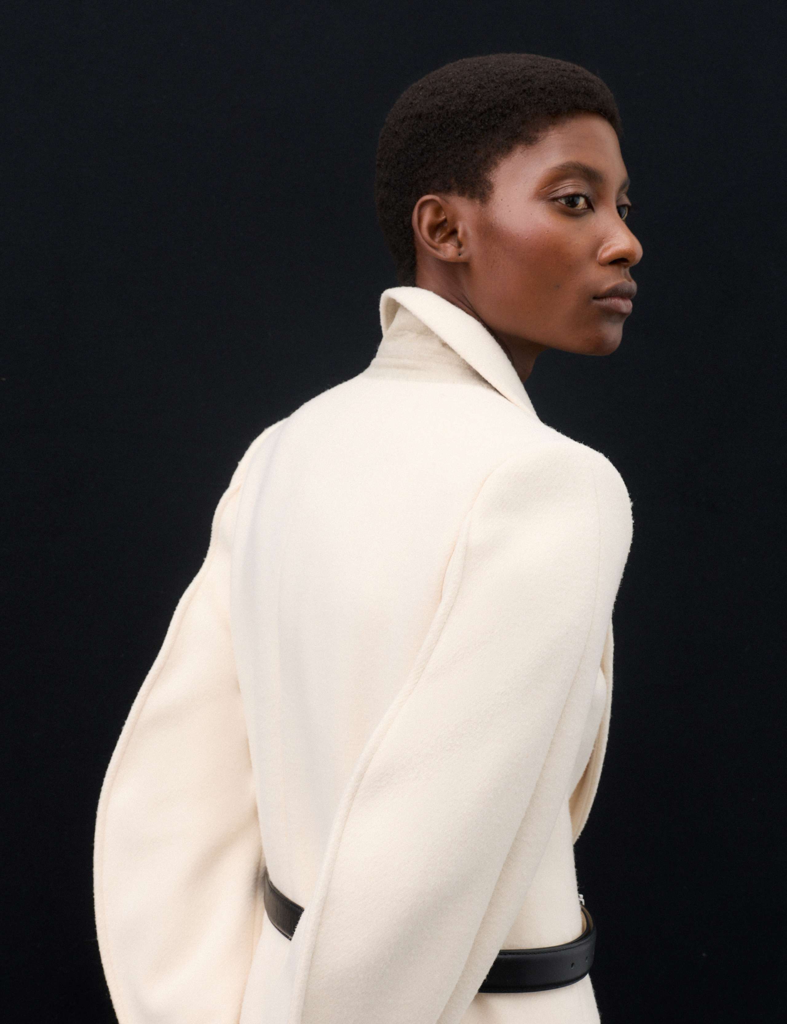 Wool Blend Longline Tailored Coat 6 of 7
