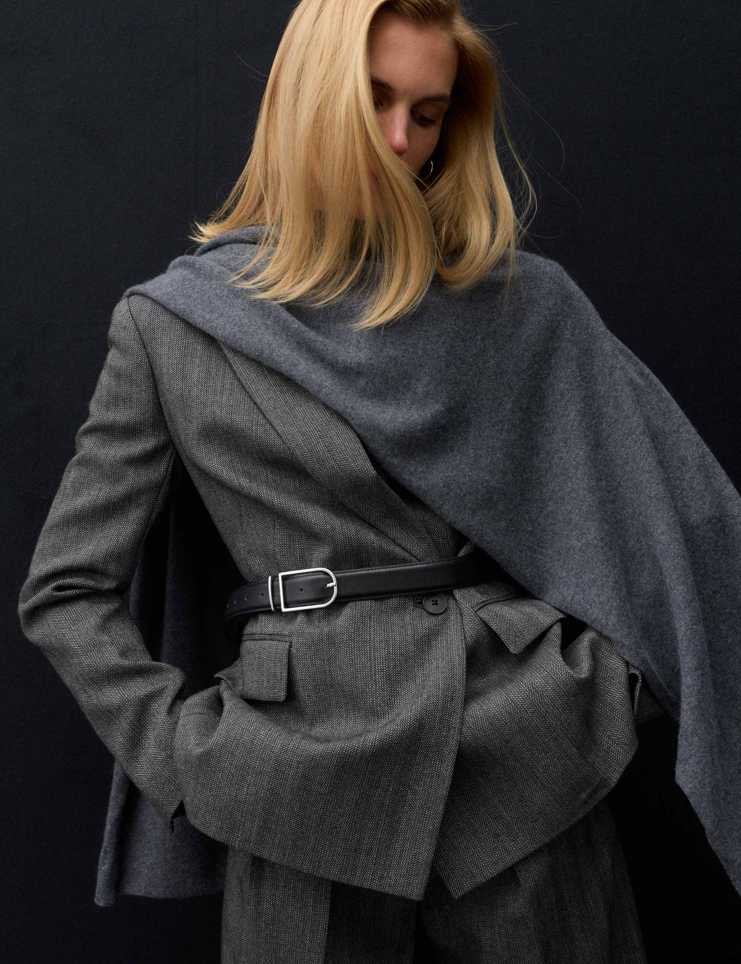 Pure Wool Single Breasted Waisted Blazer 5 of 7