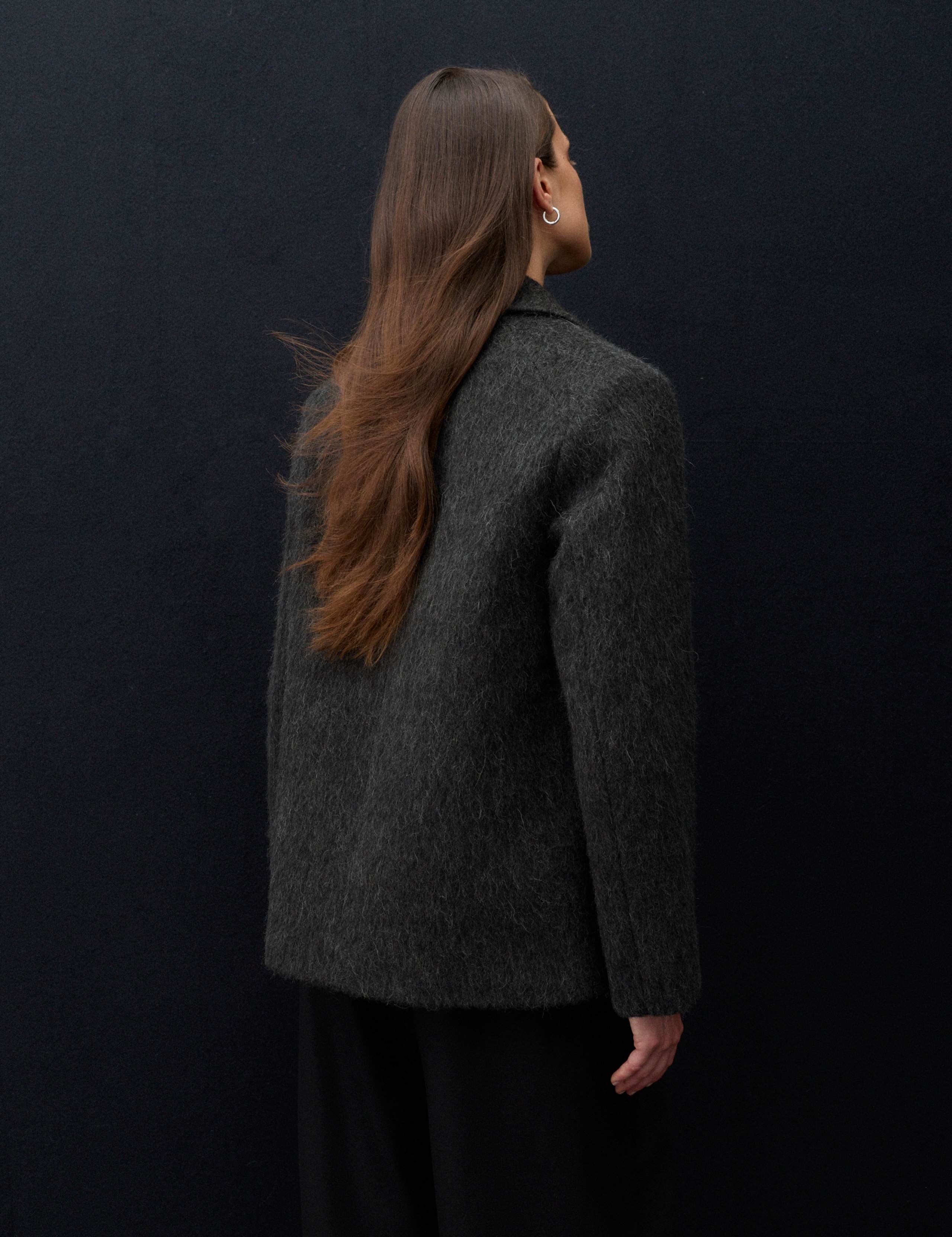 Wool Rich Brushed Tailored Jacket 3 of 8