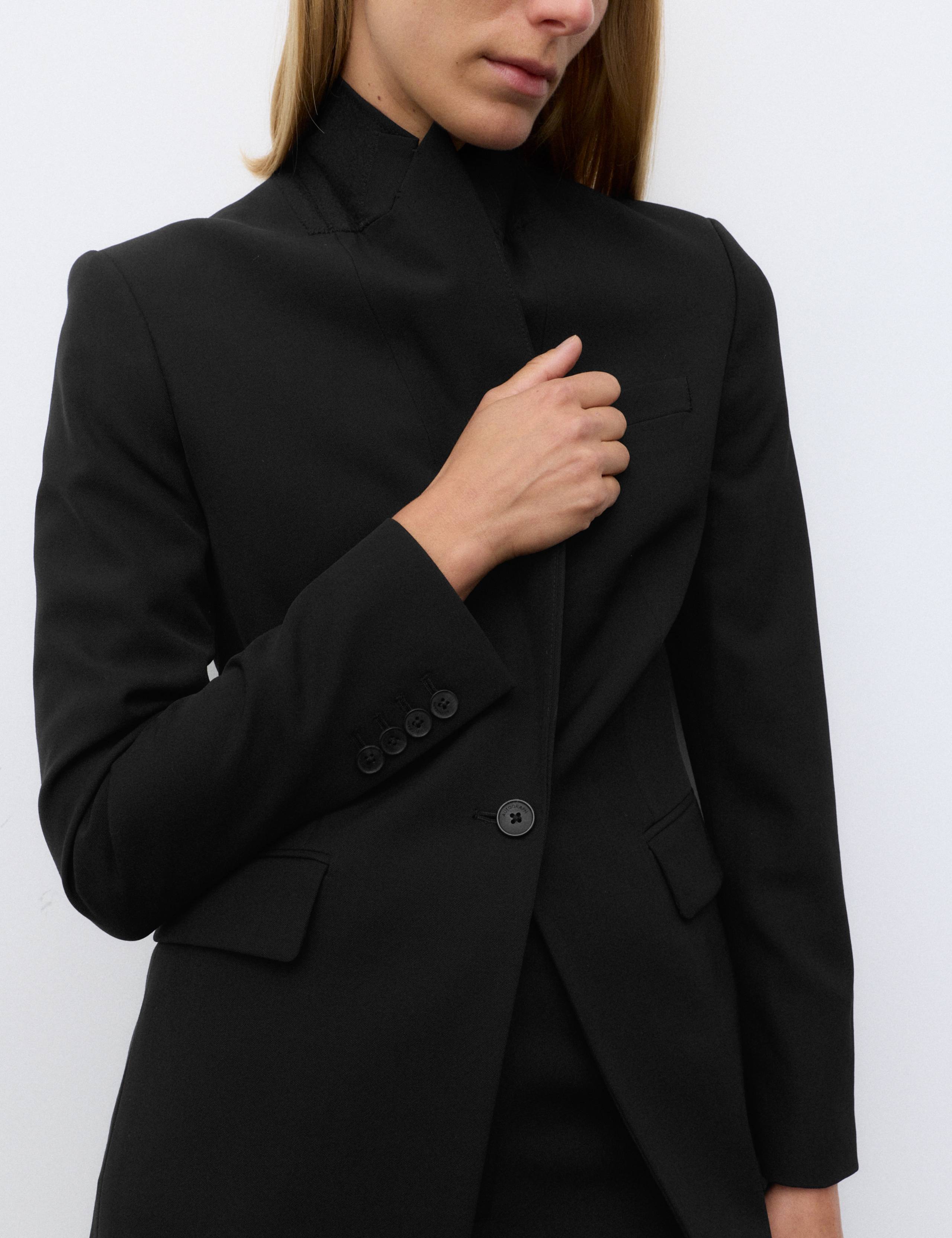 Pure Wool Tailored Single-Breasted Blazer 5 of 7