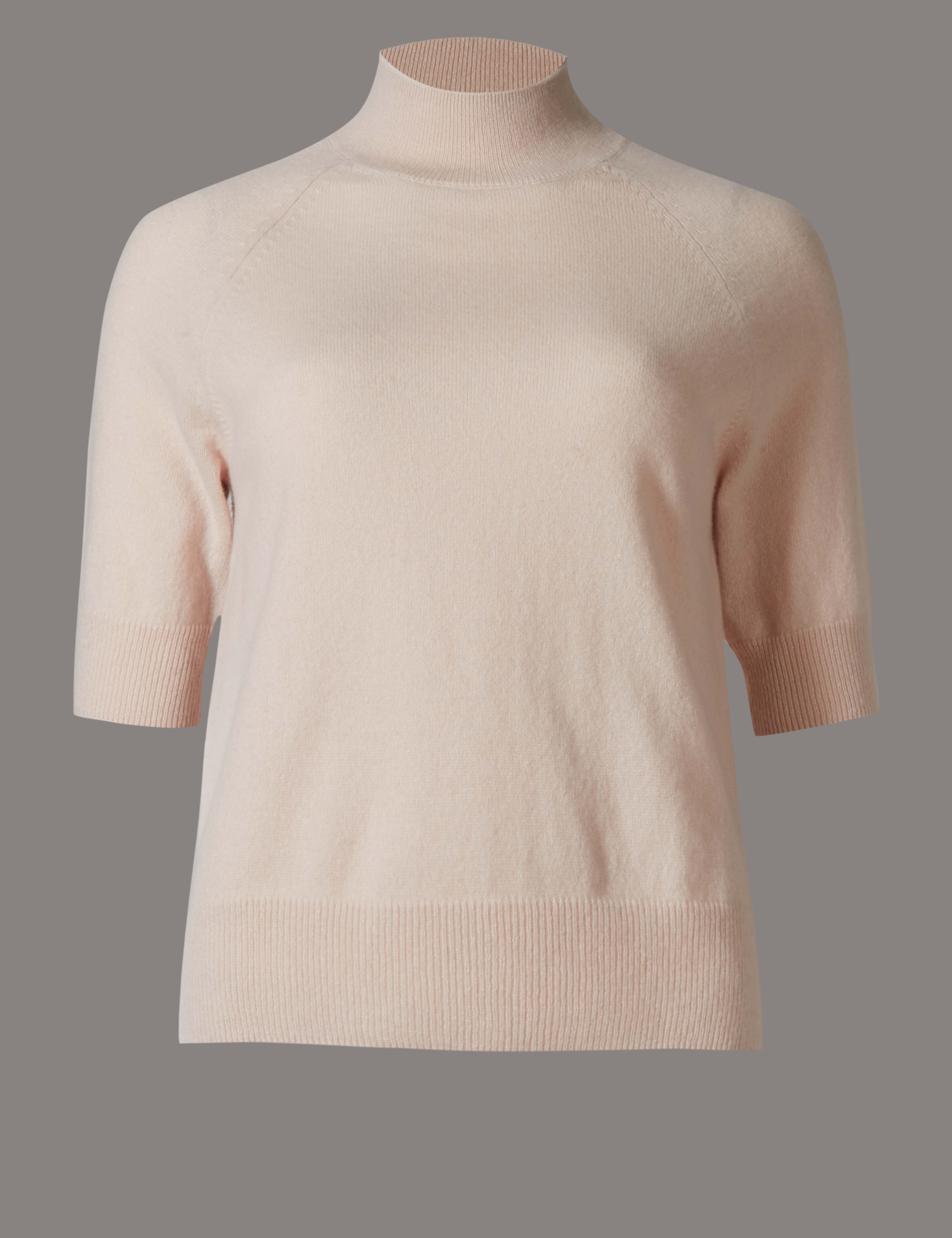 Pure Cashmere Raglan Turtle Neck Jumper 2 of 5