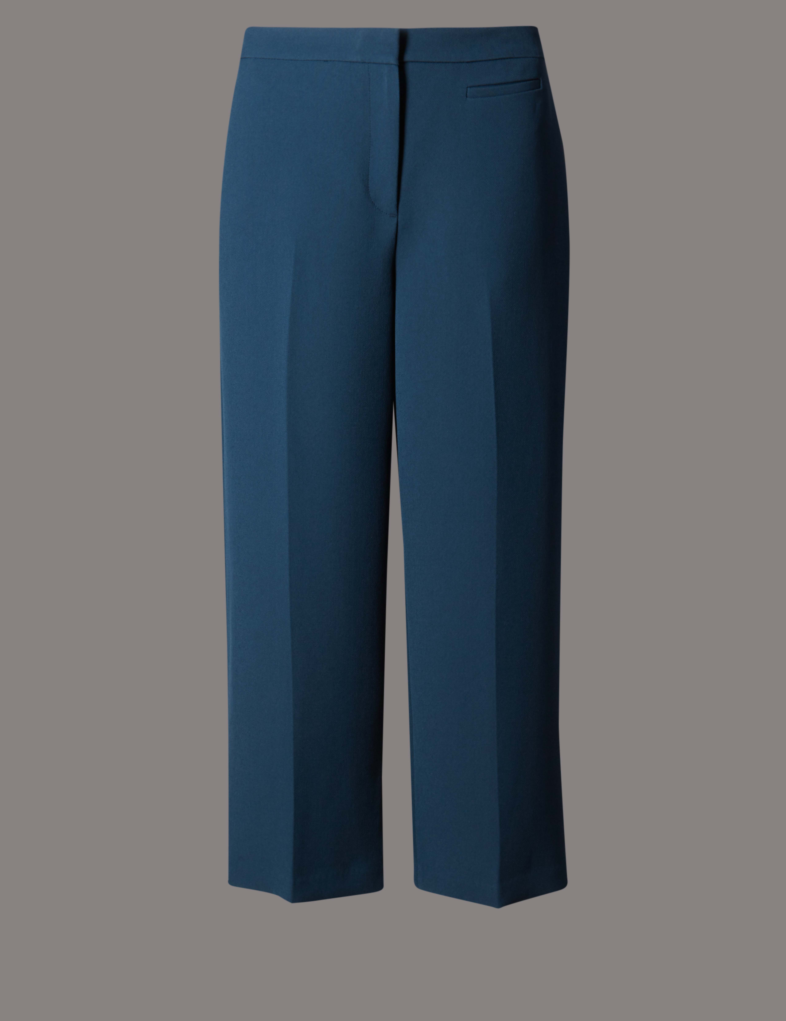 Wide Leg Cropped Trousers 2 of 3