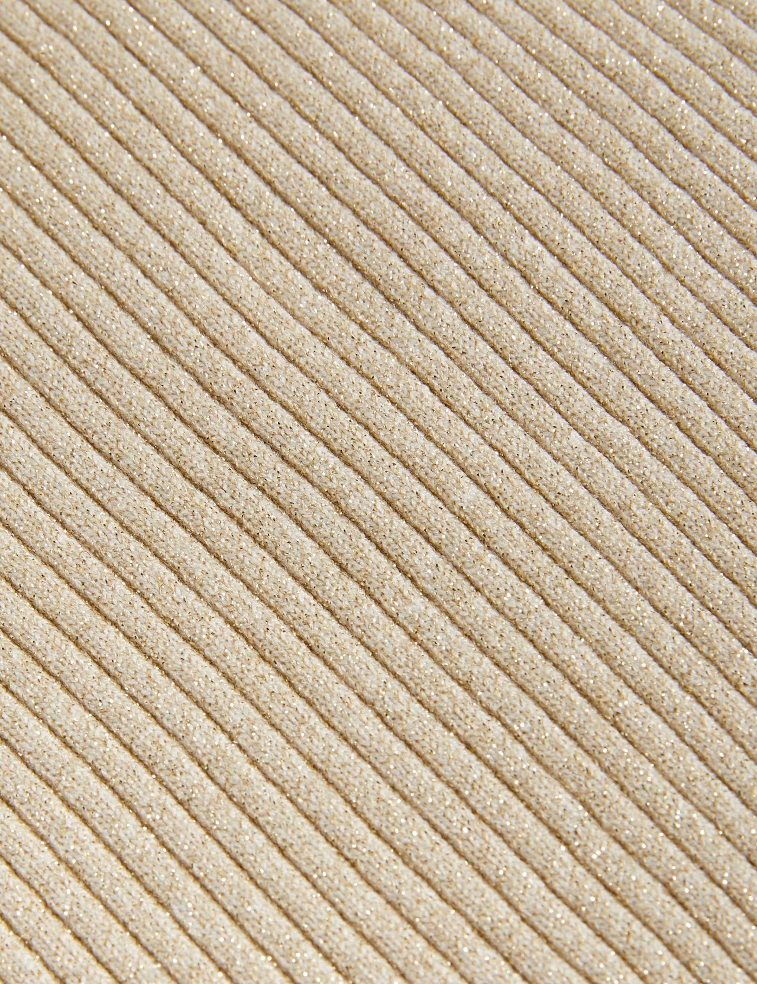 Sparkly Funnel Neck Knitted Top 6 of 6