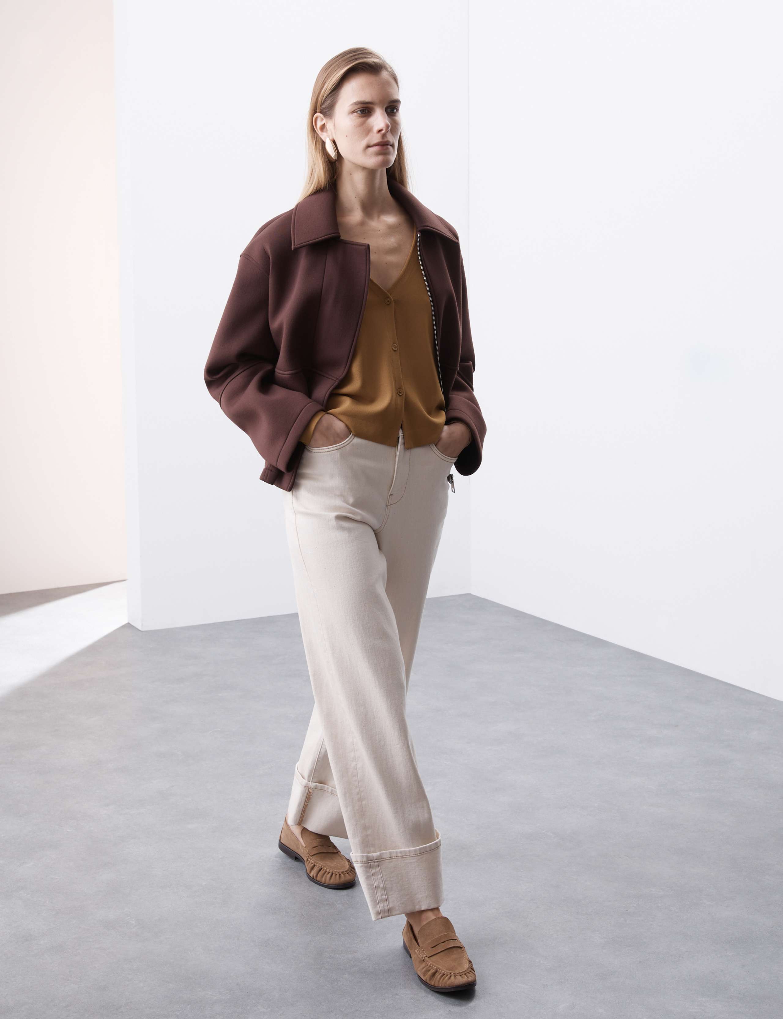 V-Neck Button Front Cardigan 4 of 6