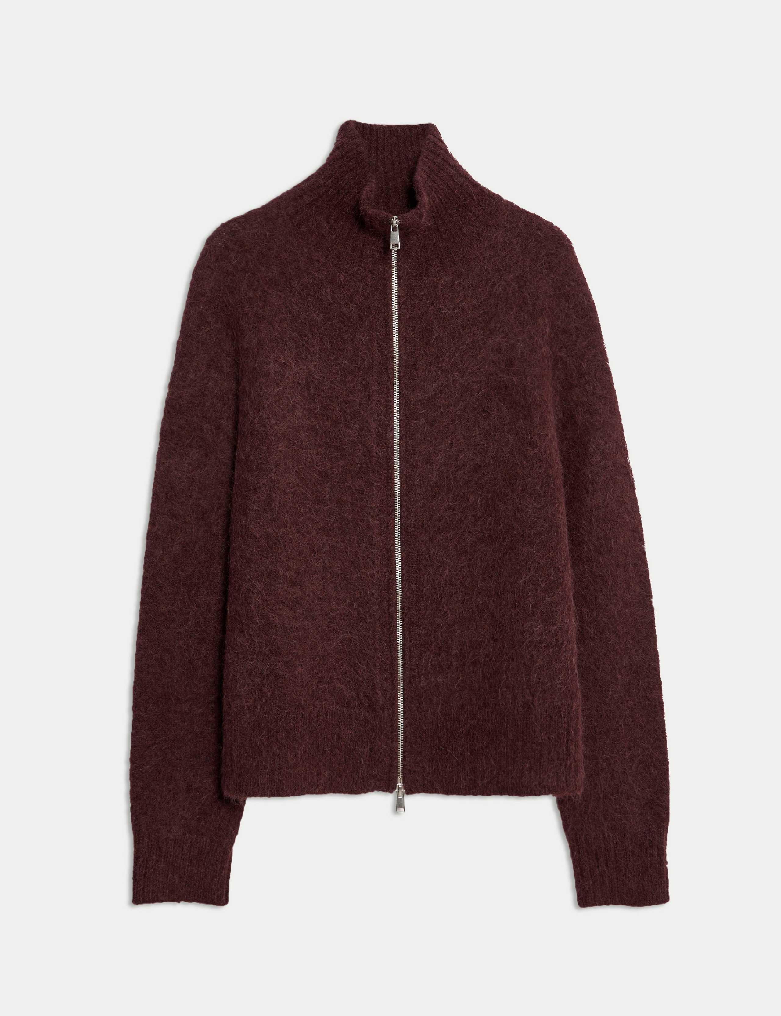 Alpaca Rich Zip-Up Jumper 2 of 7
