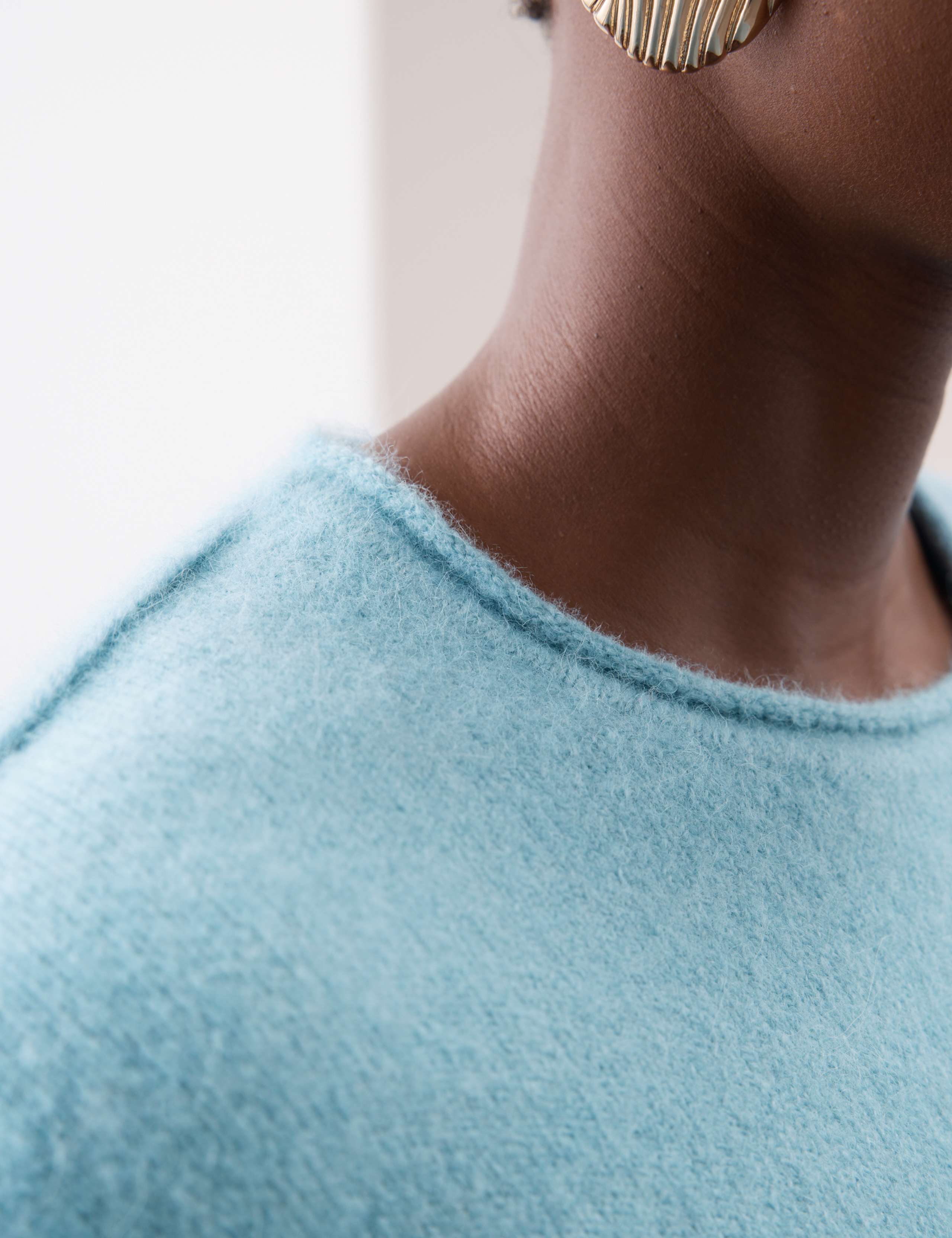 Relaxed Knitted Top with Wool & Alpaca 6 of 7