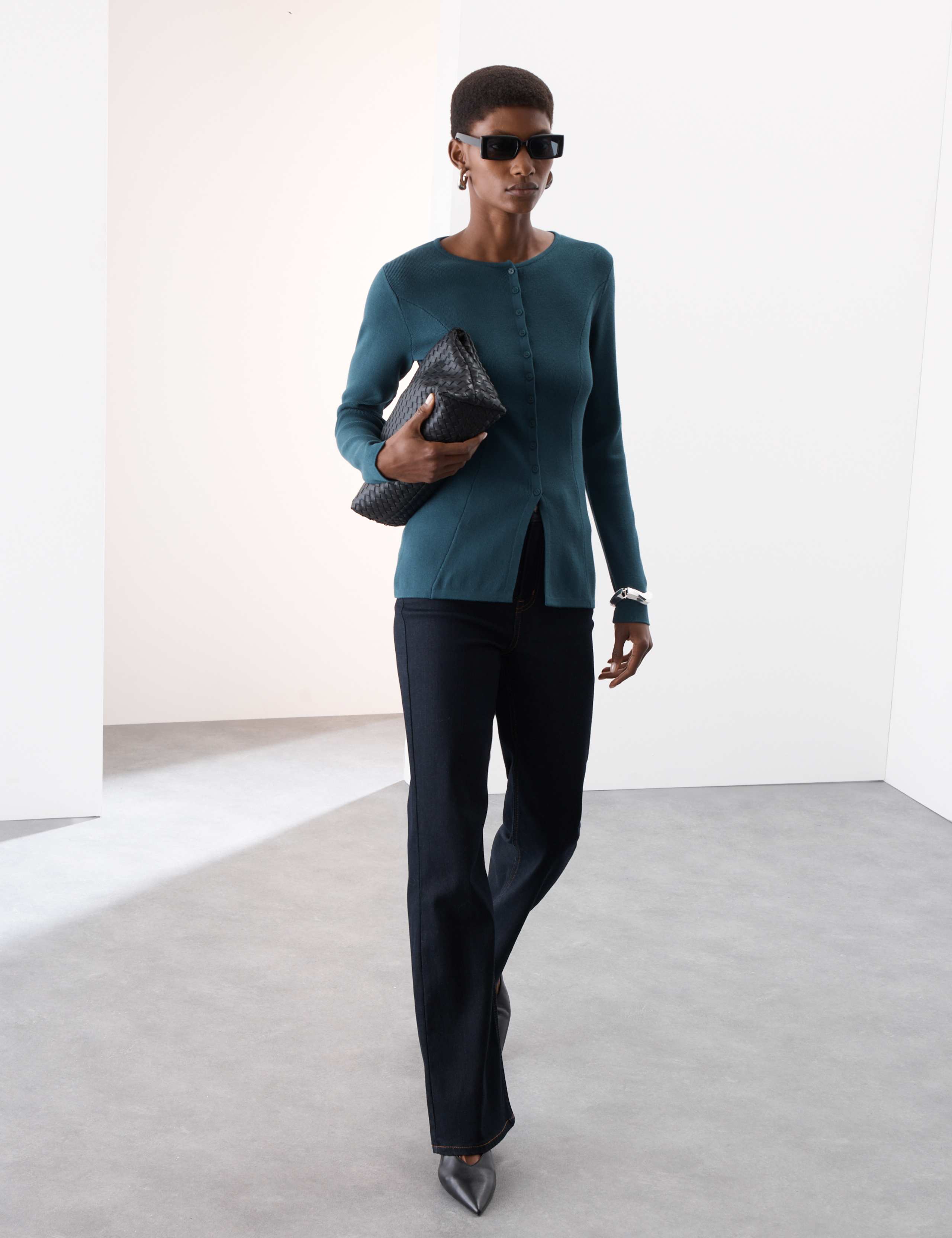 Fitted Cardigan 1 of 8