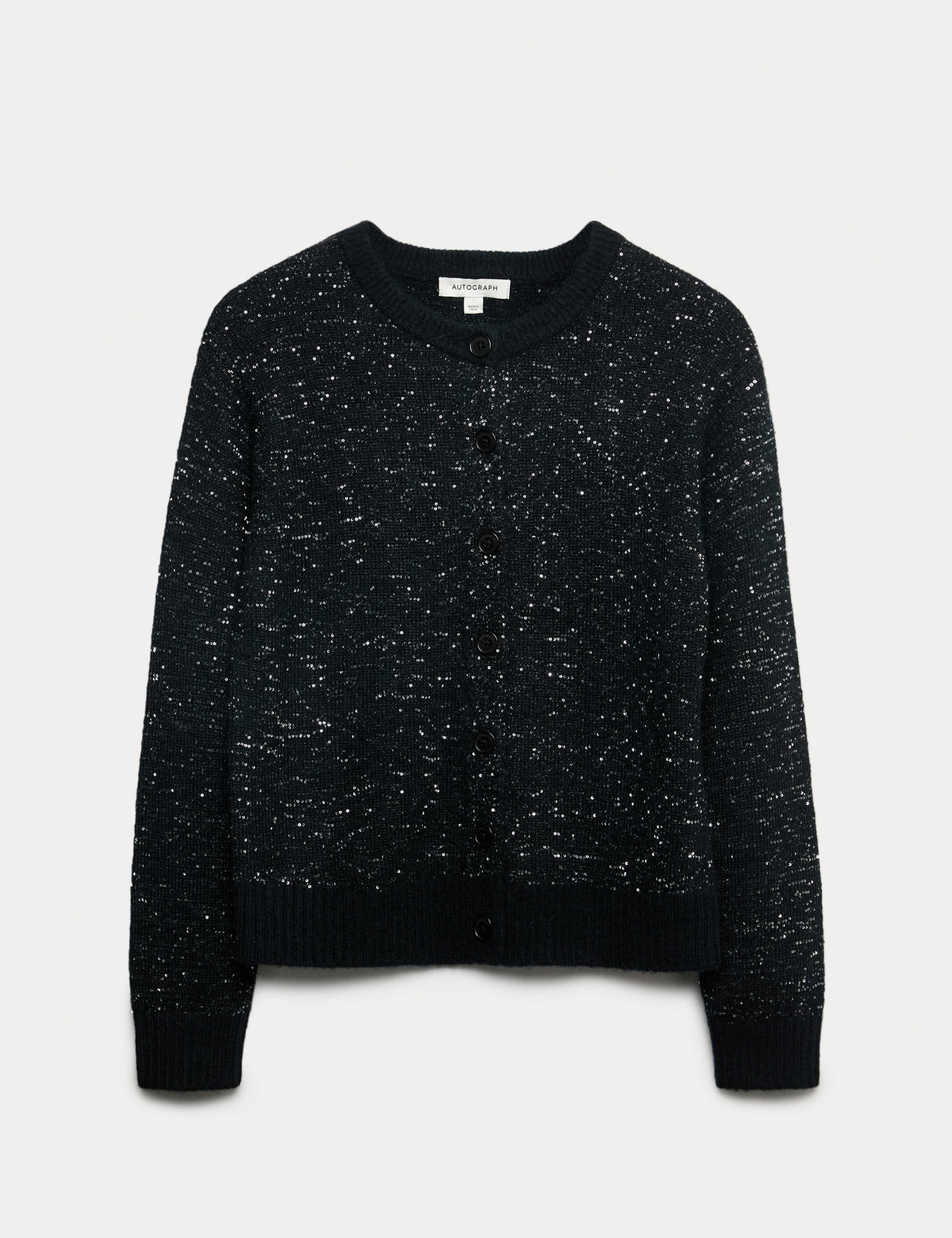 Sequin Cardigan with Wool 2 of 6