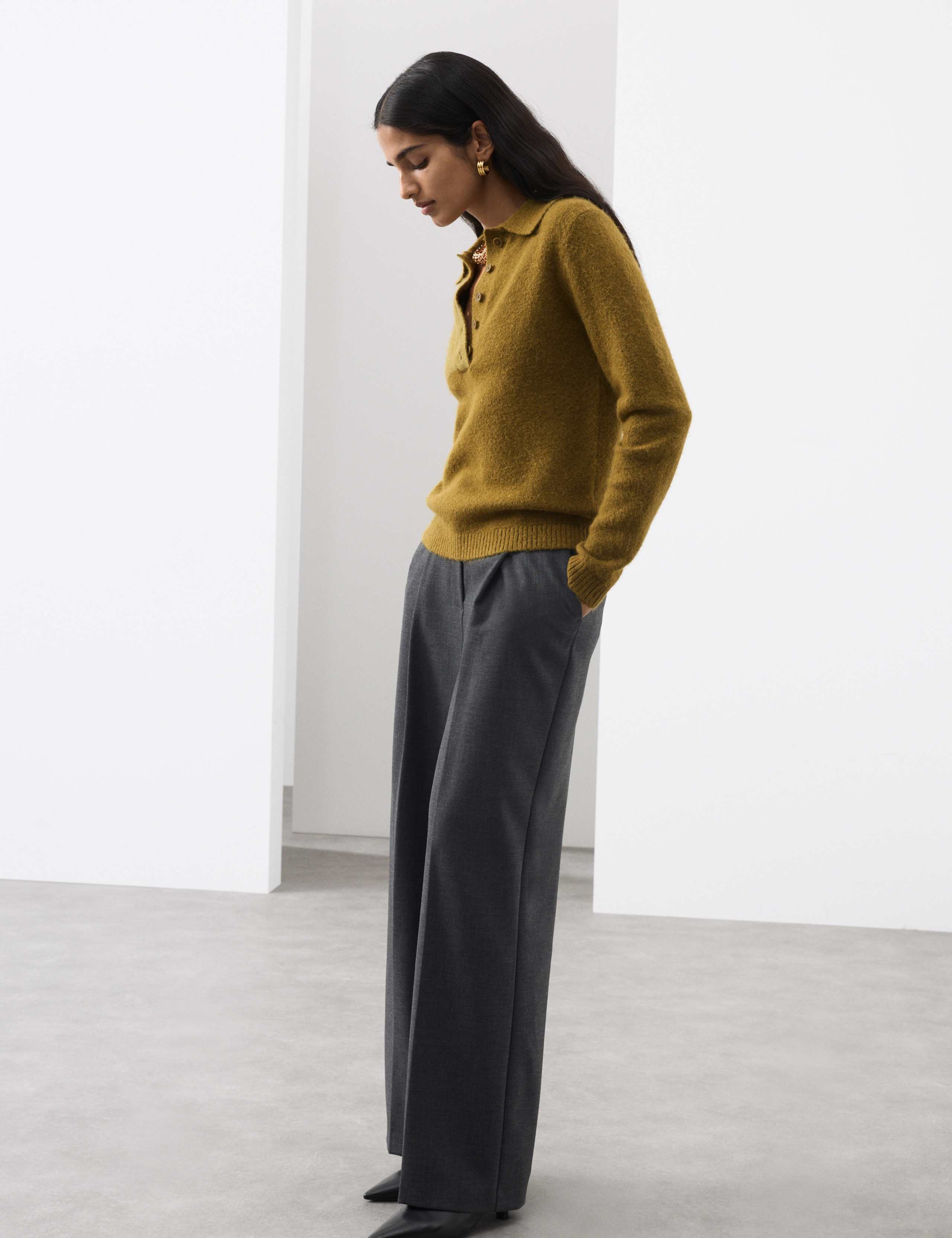 Polo Neck Jumper with Alpaca 6 of 6