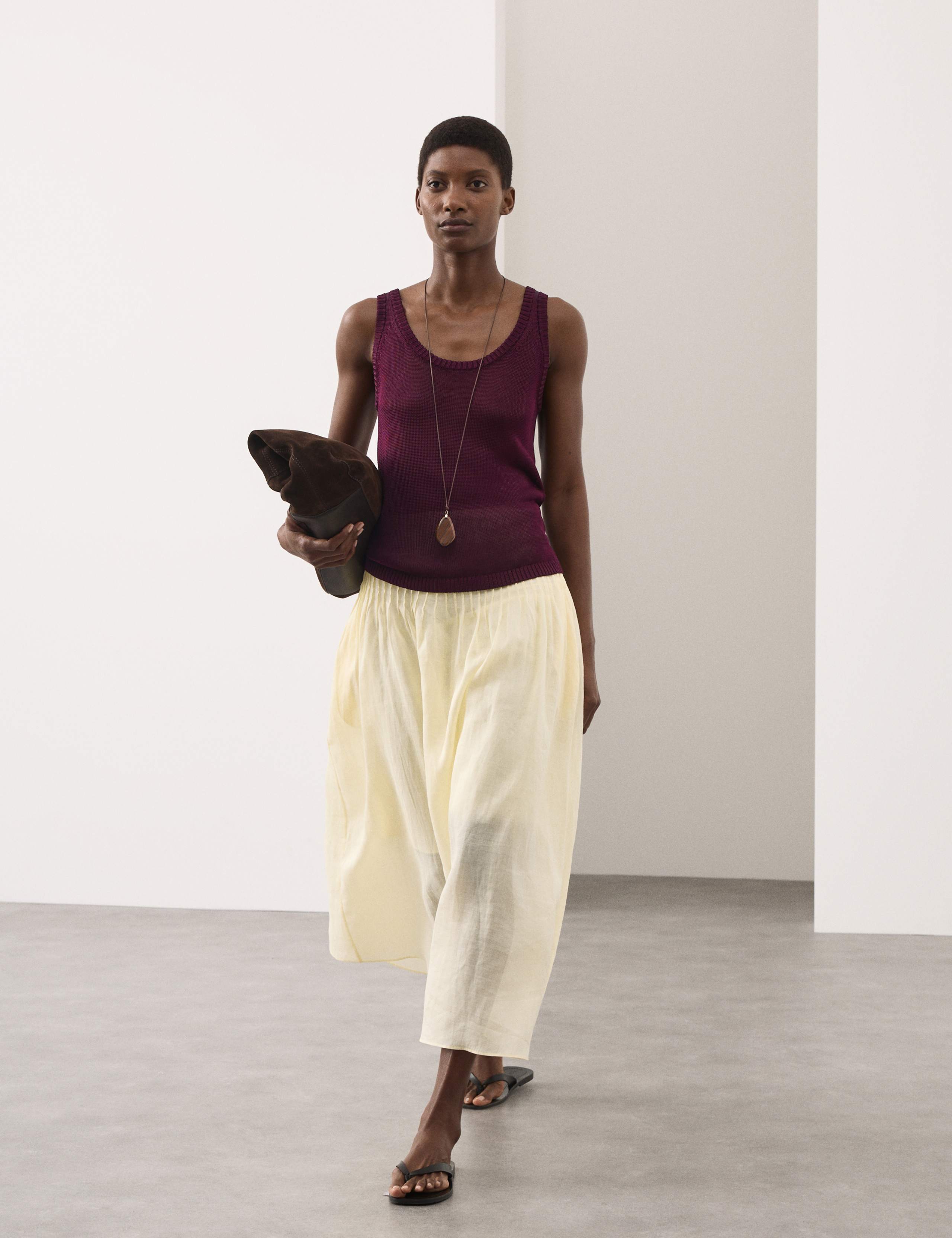 Metallic Knitted Vest Top 3 of 7