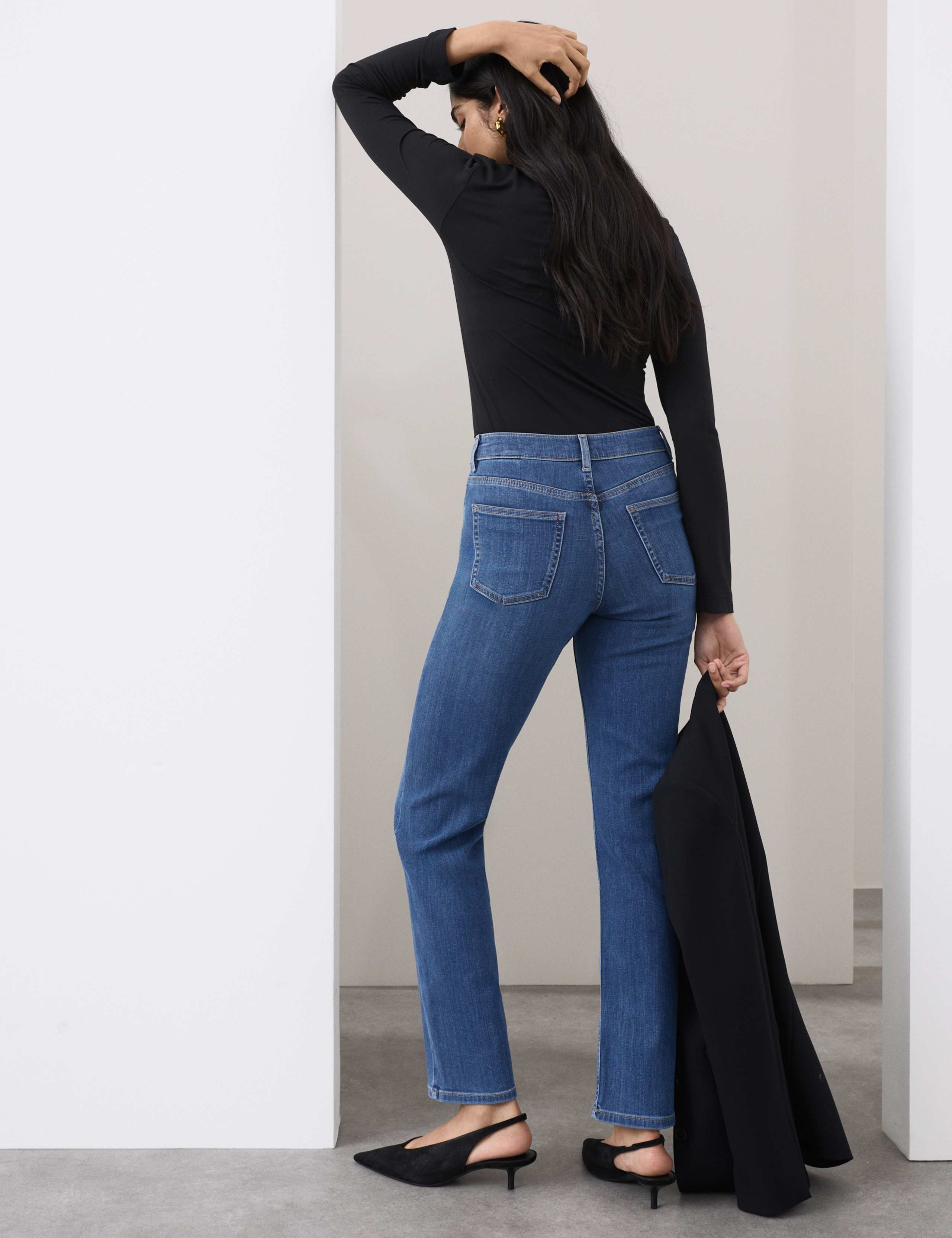 High Waisted Straight Leg Jeans 7 of 7