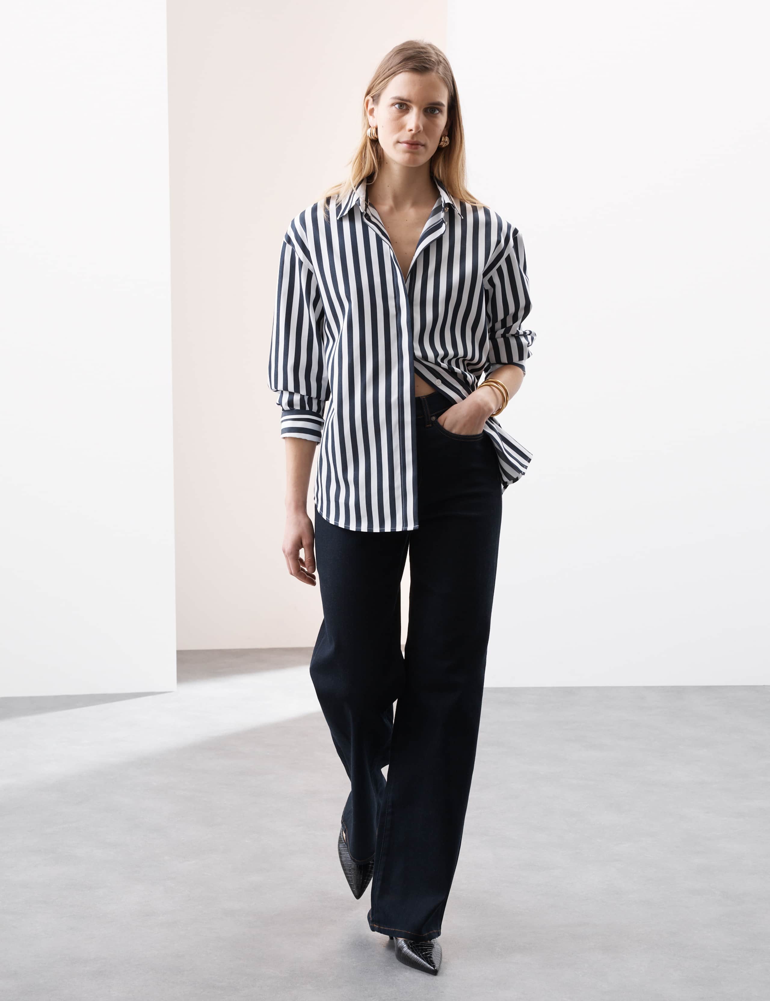 High Waisted Wide Leg Jeans 3 of 7