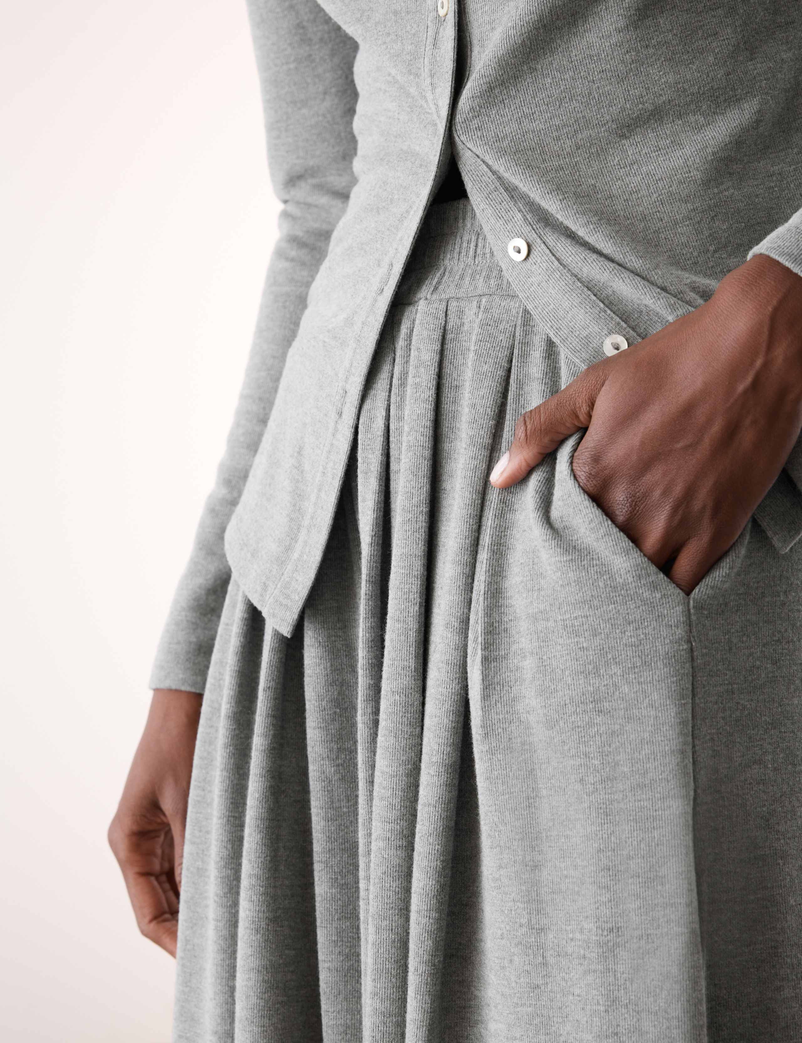 Jersey Wide Leg Joggers 3 of 7