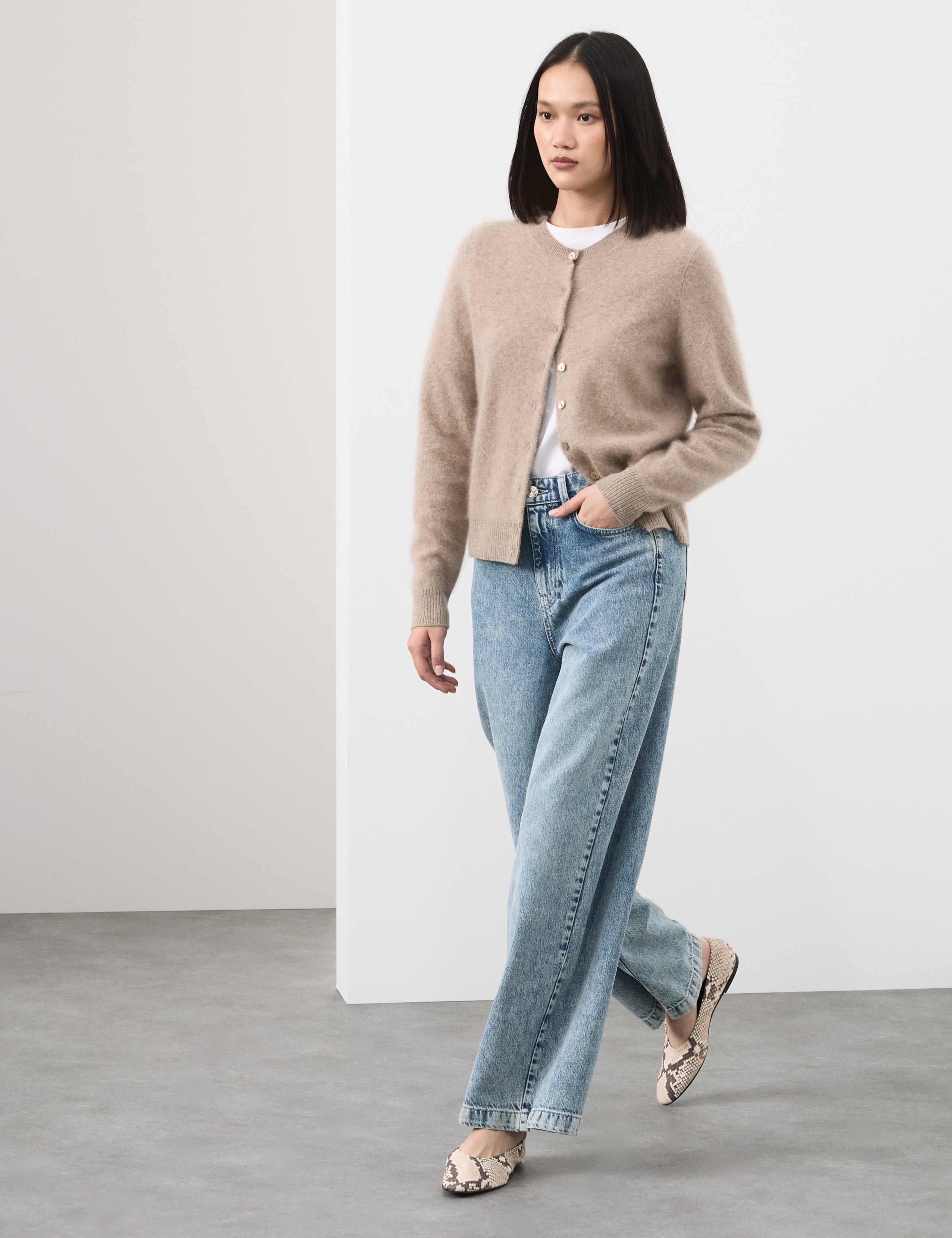 High Waisted Wide Leg Jeans 5 of 6