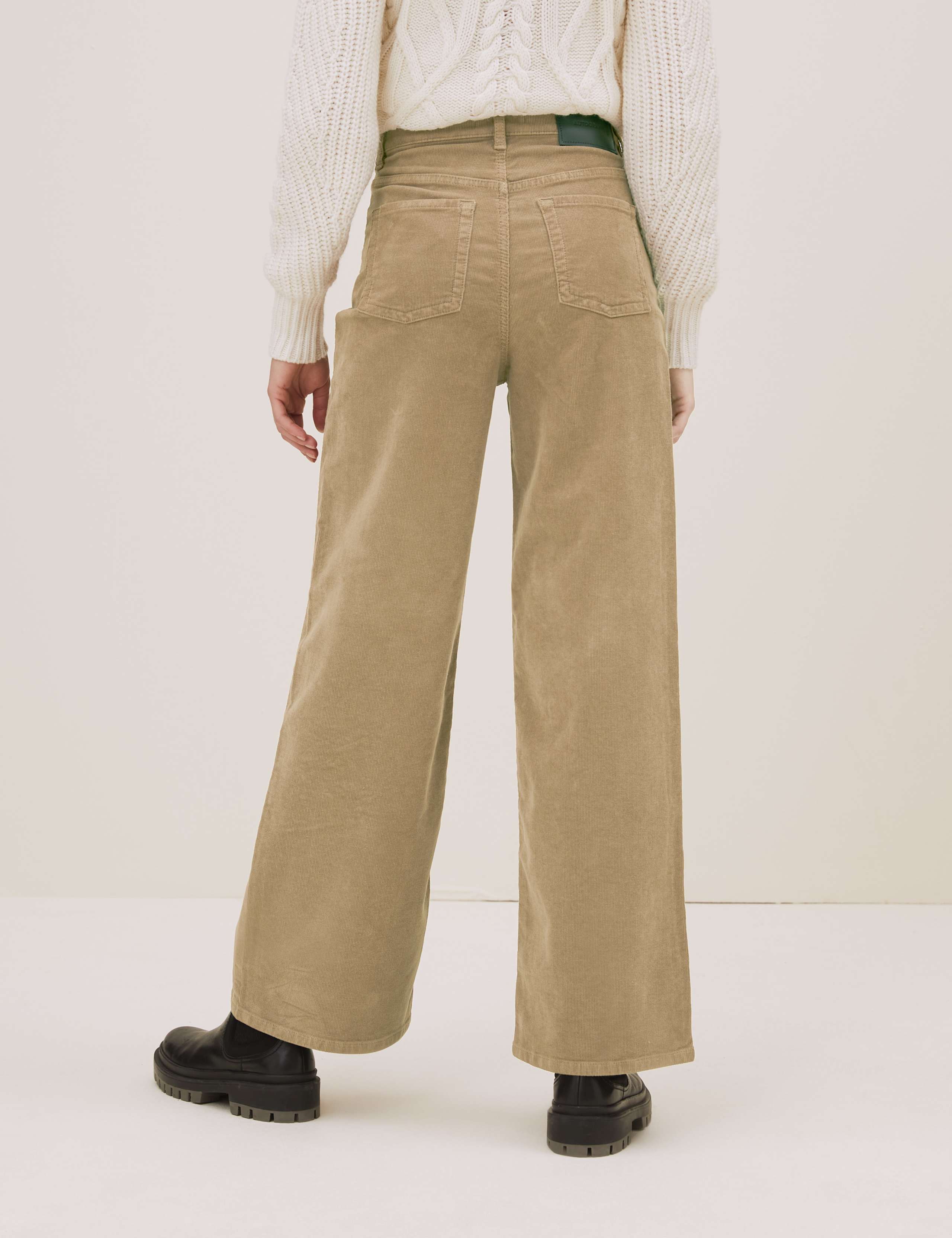 Corduroy Wide Leg Trousers 5 of 5
