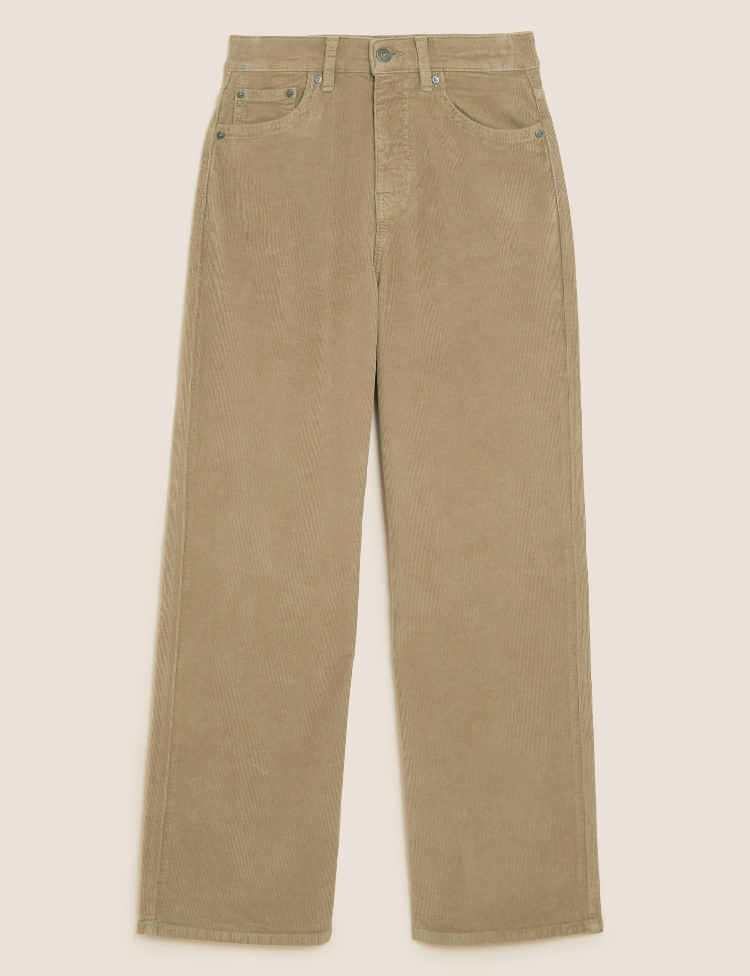Corduroy Wide Leg Trousers 2 of 5
