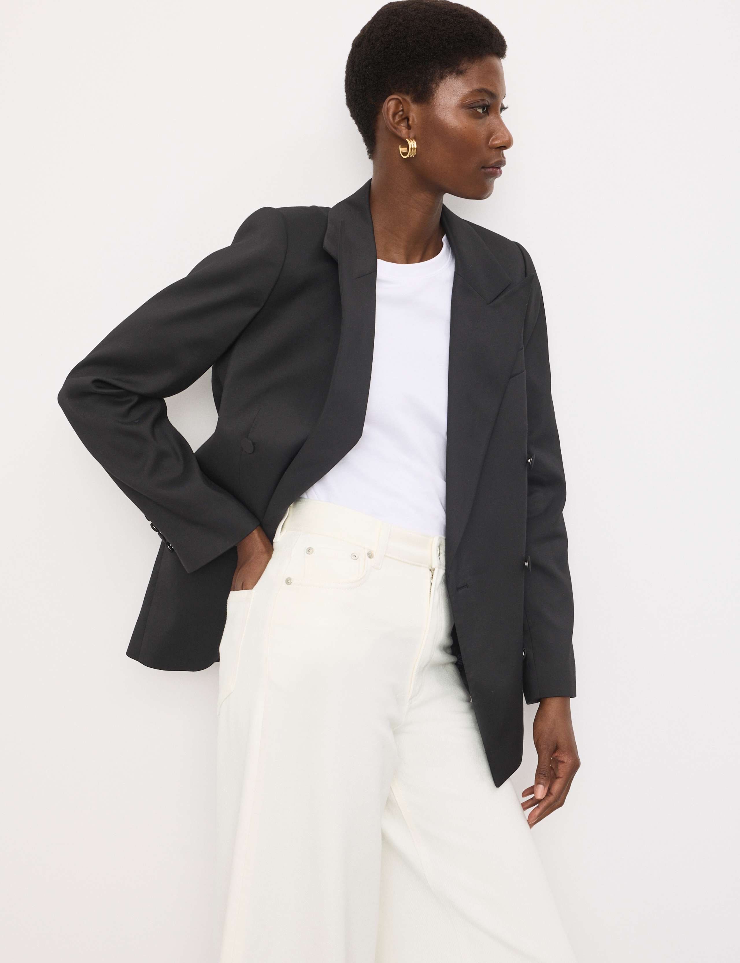 High Waisted Wide Leg Jeans 3 of 7