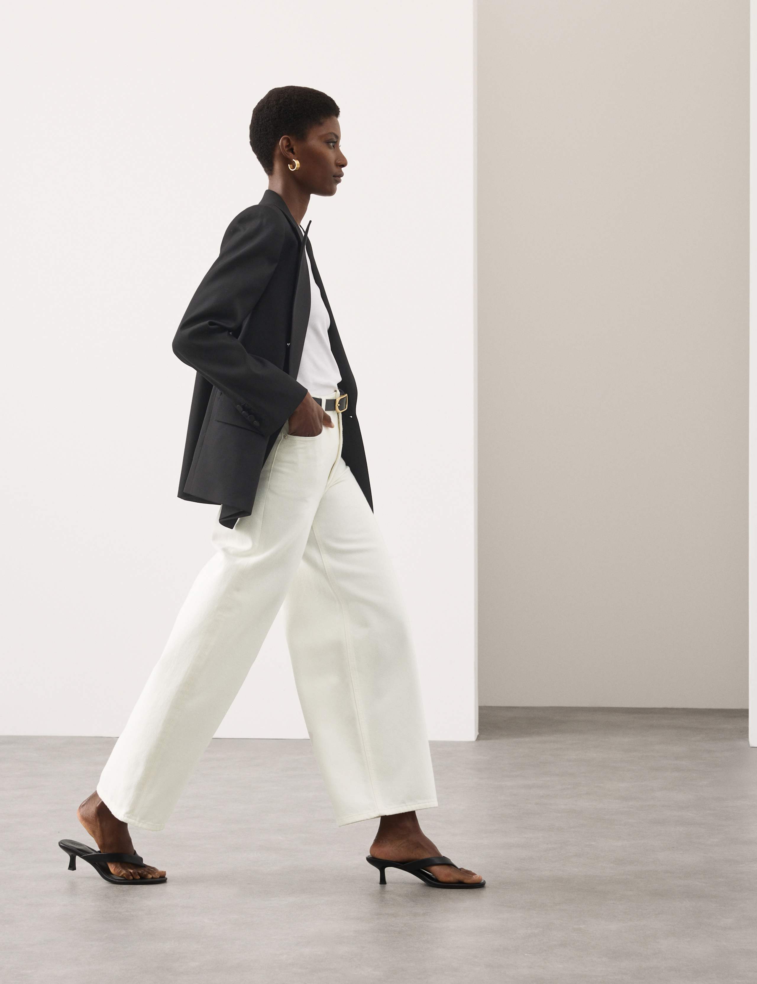 High Waisted Wide Leg Jeans 4 of 7