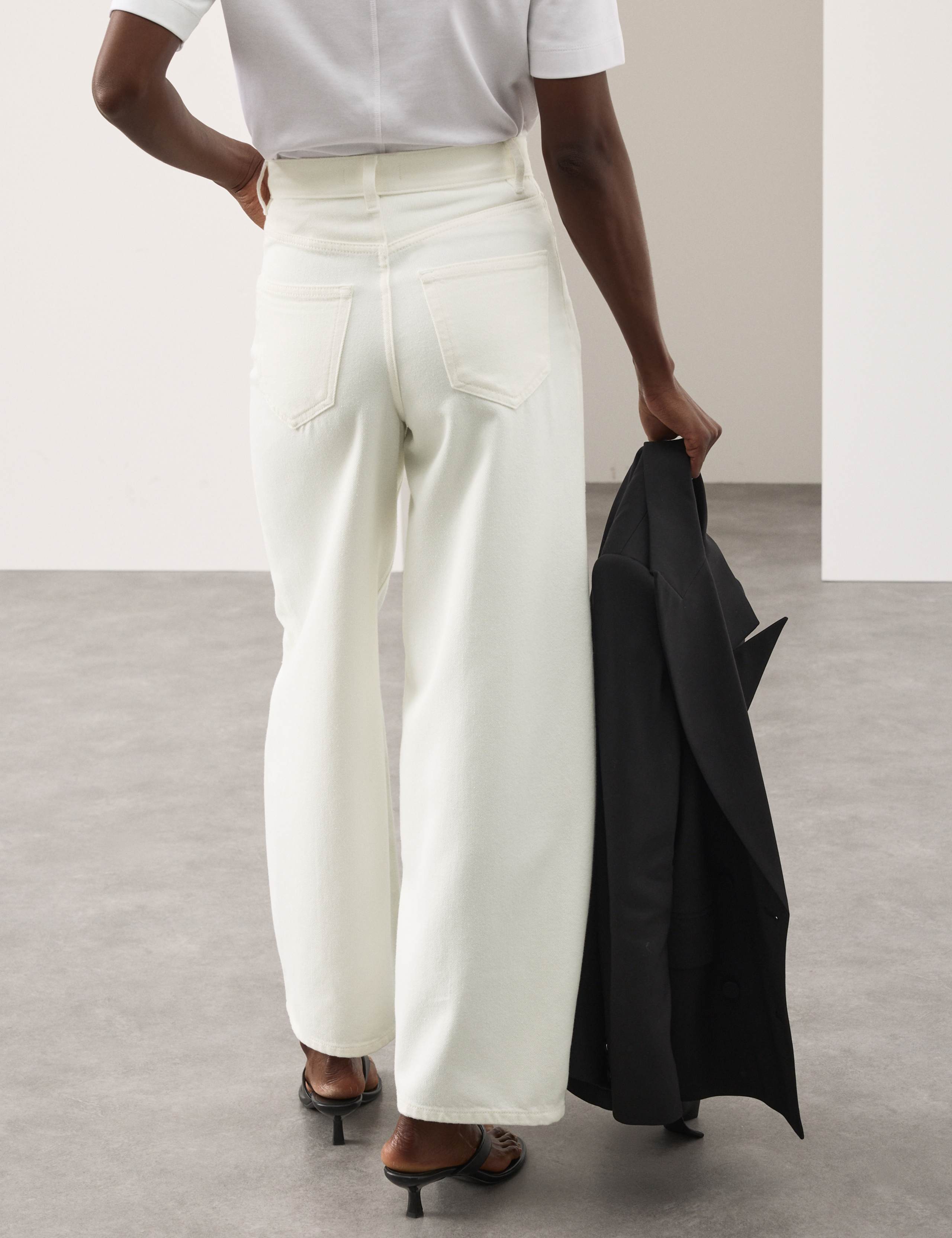 High Waisted Wide Leg Jeans 5 of 7