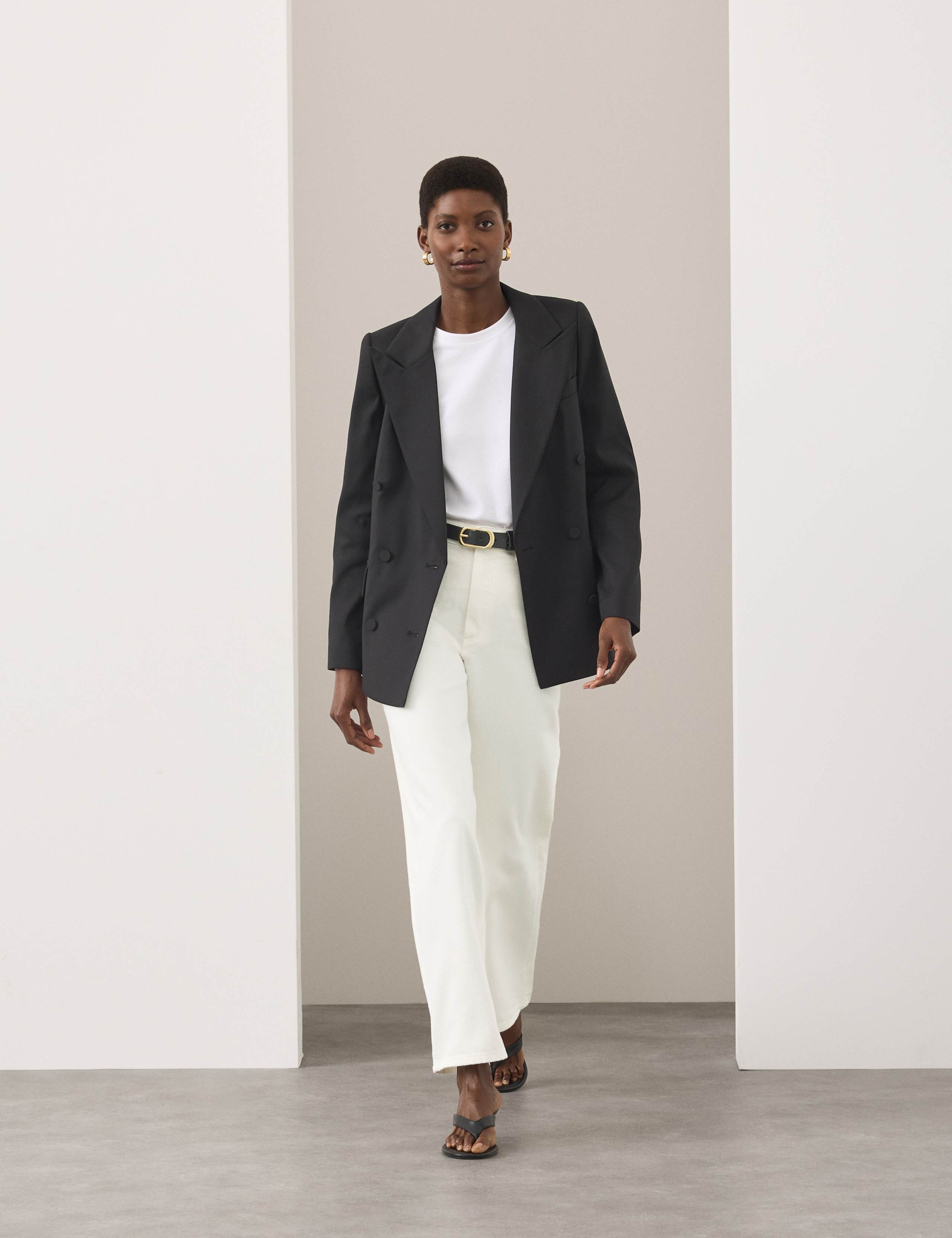 High Waisted Wide Leg Jeans 6 of 7