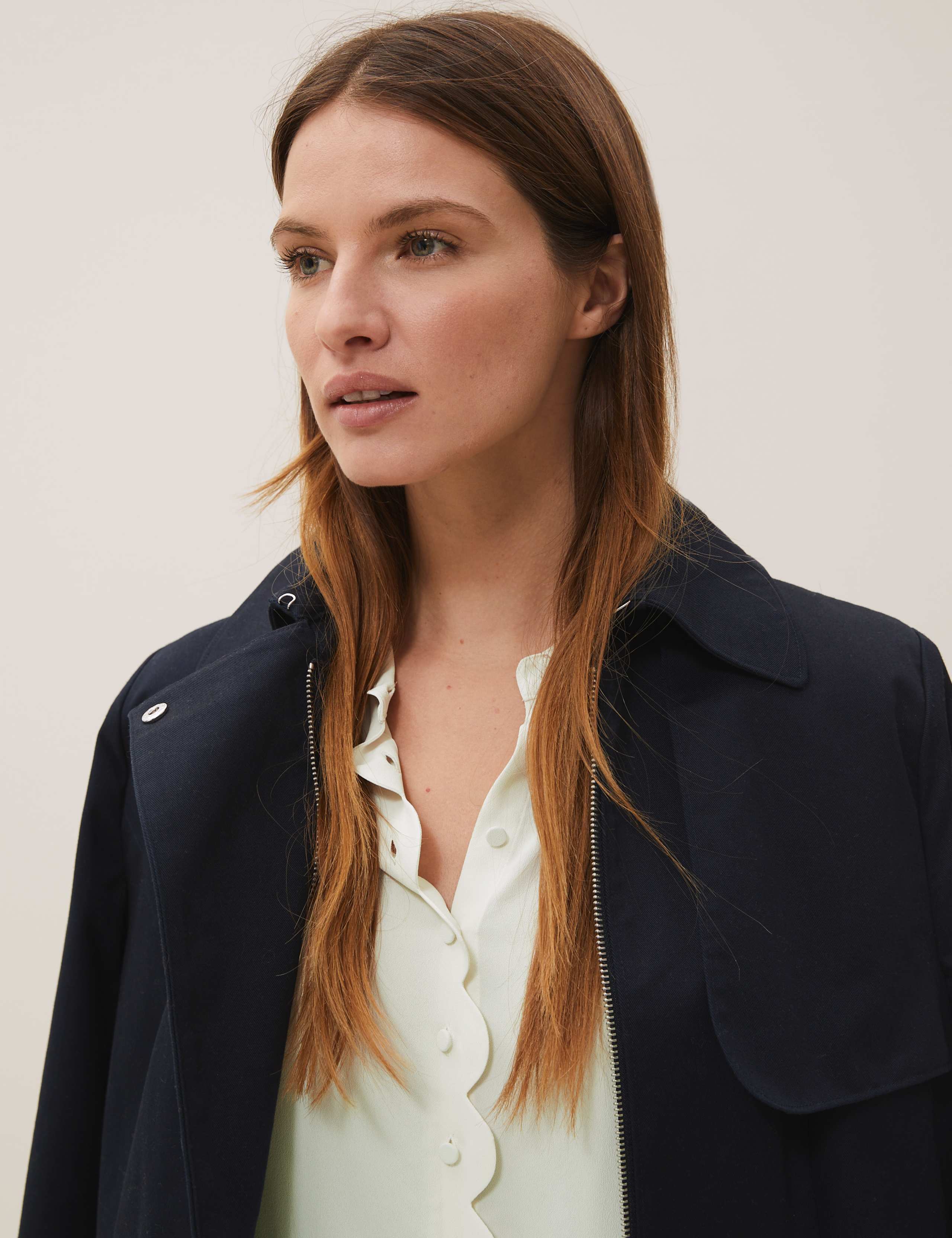 Scallop Edge Long Sleeve Shirt 3 of 5