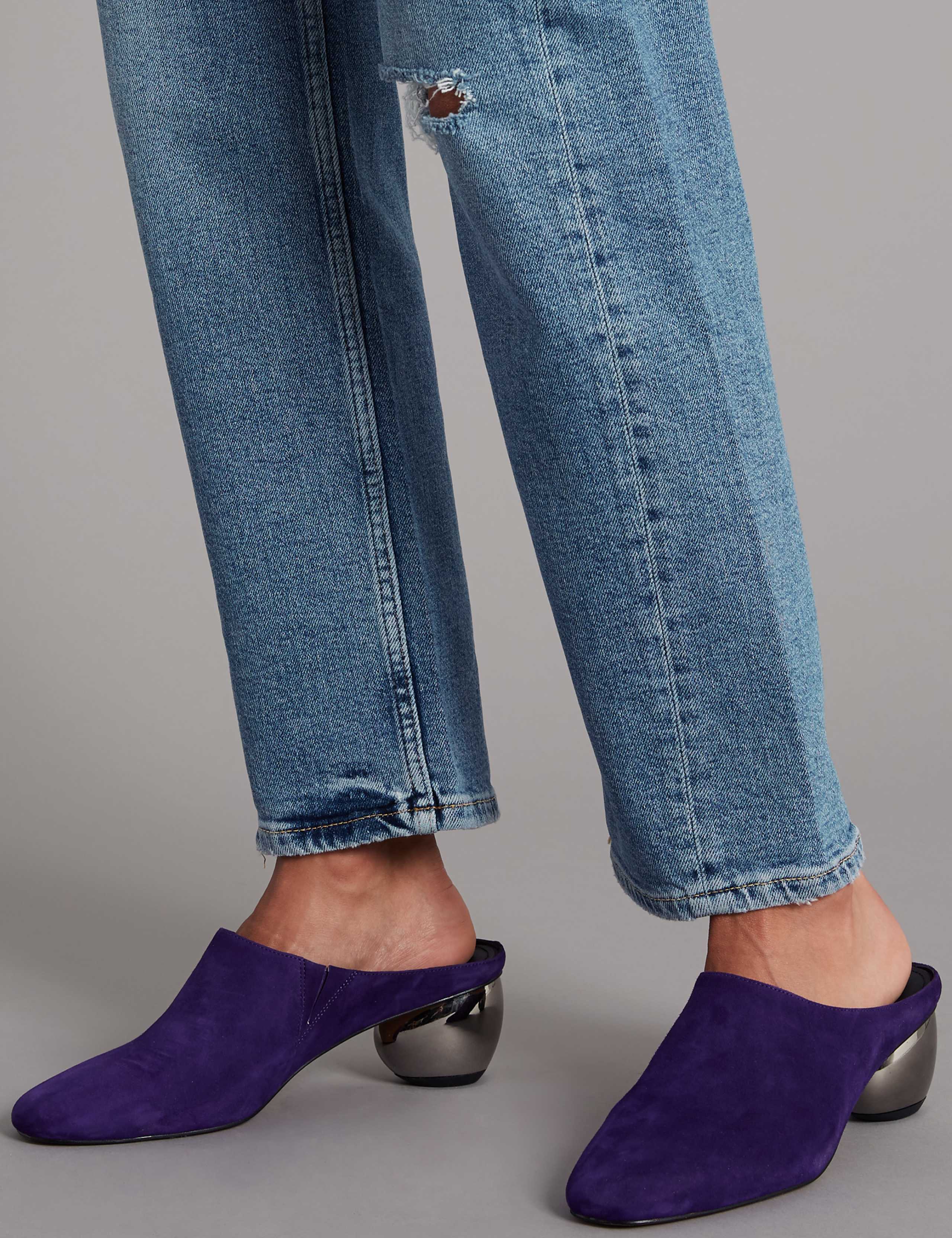 High Waist Ankle Straight Jeans 6 of 6