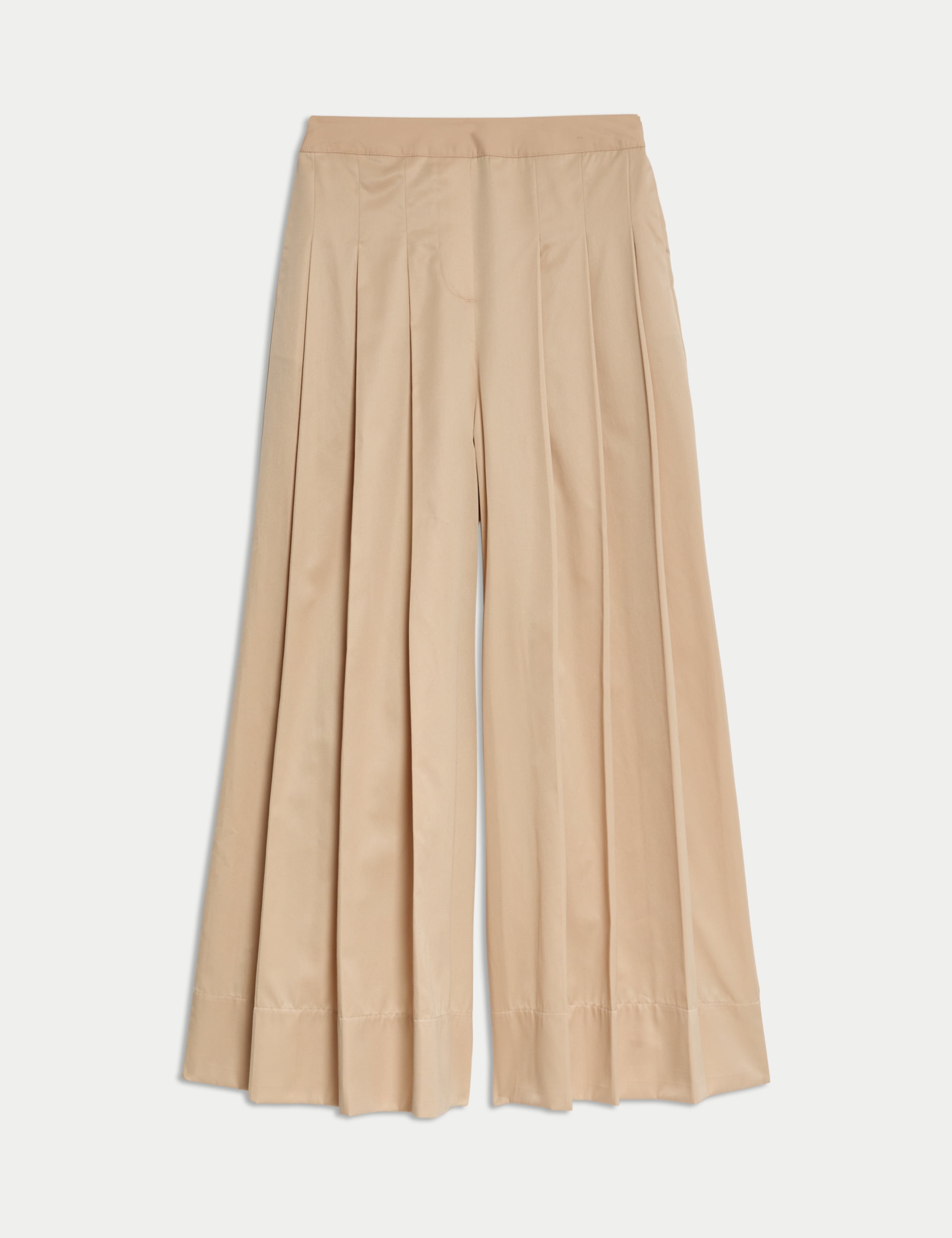 Pleat Front Super Wide Leg Trousers 2 of 6