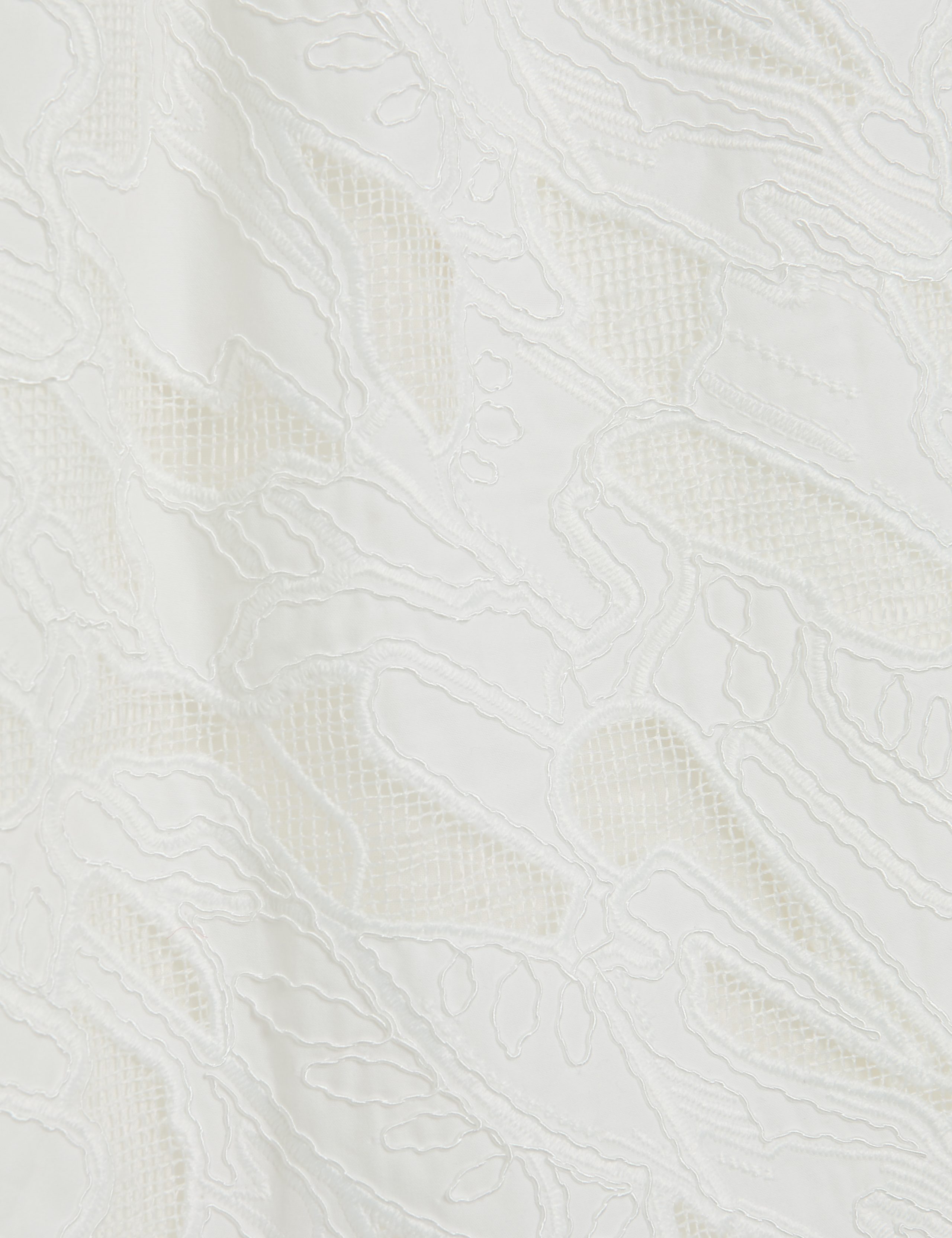 Pure Cotton Broderie Detail Wide Leg Culottes 8 of 8