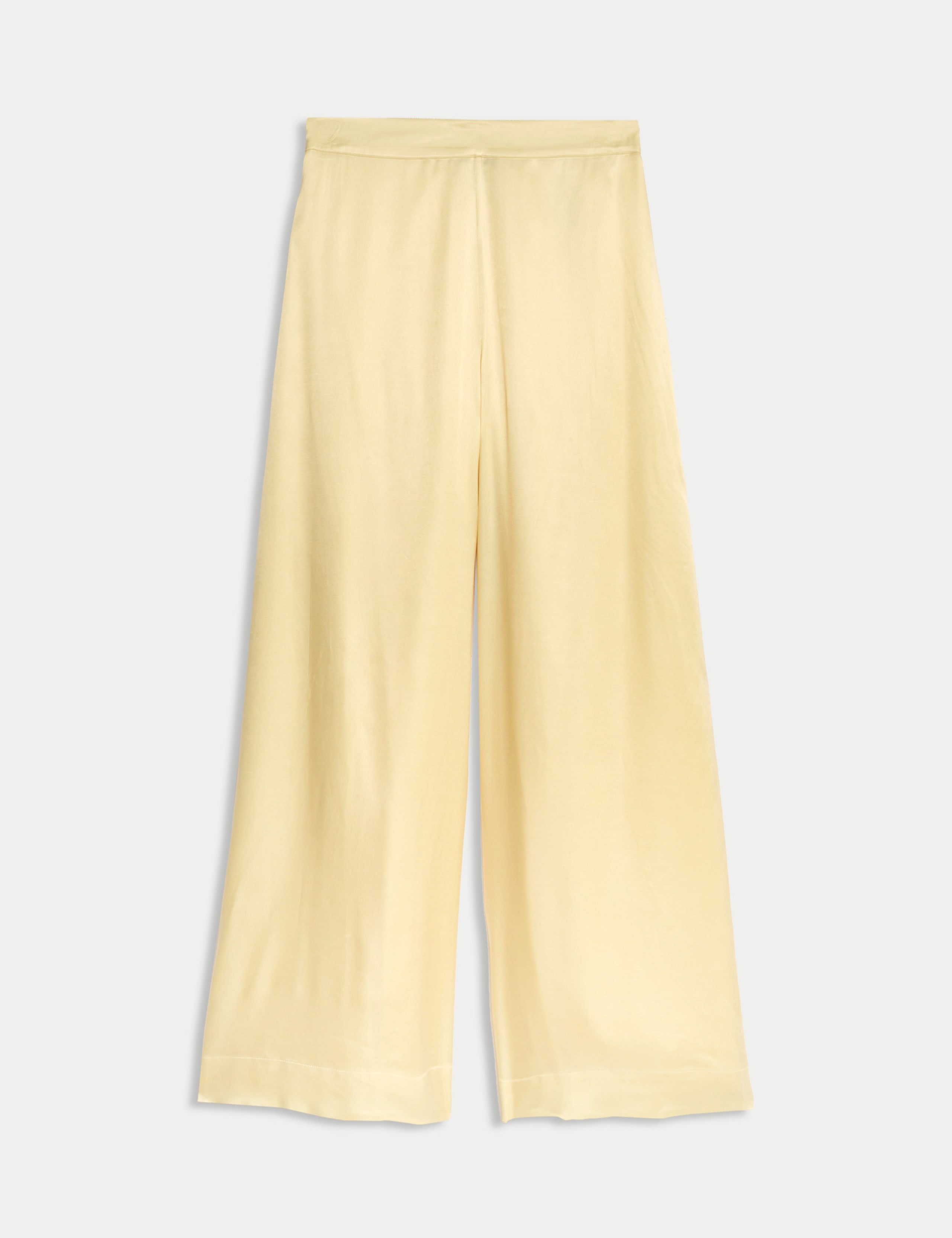 Cupro Rich Wide Leg Trousers 2 of 5