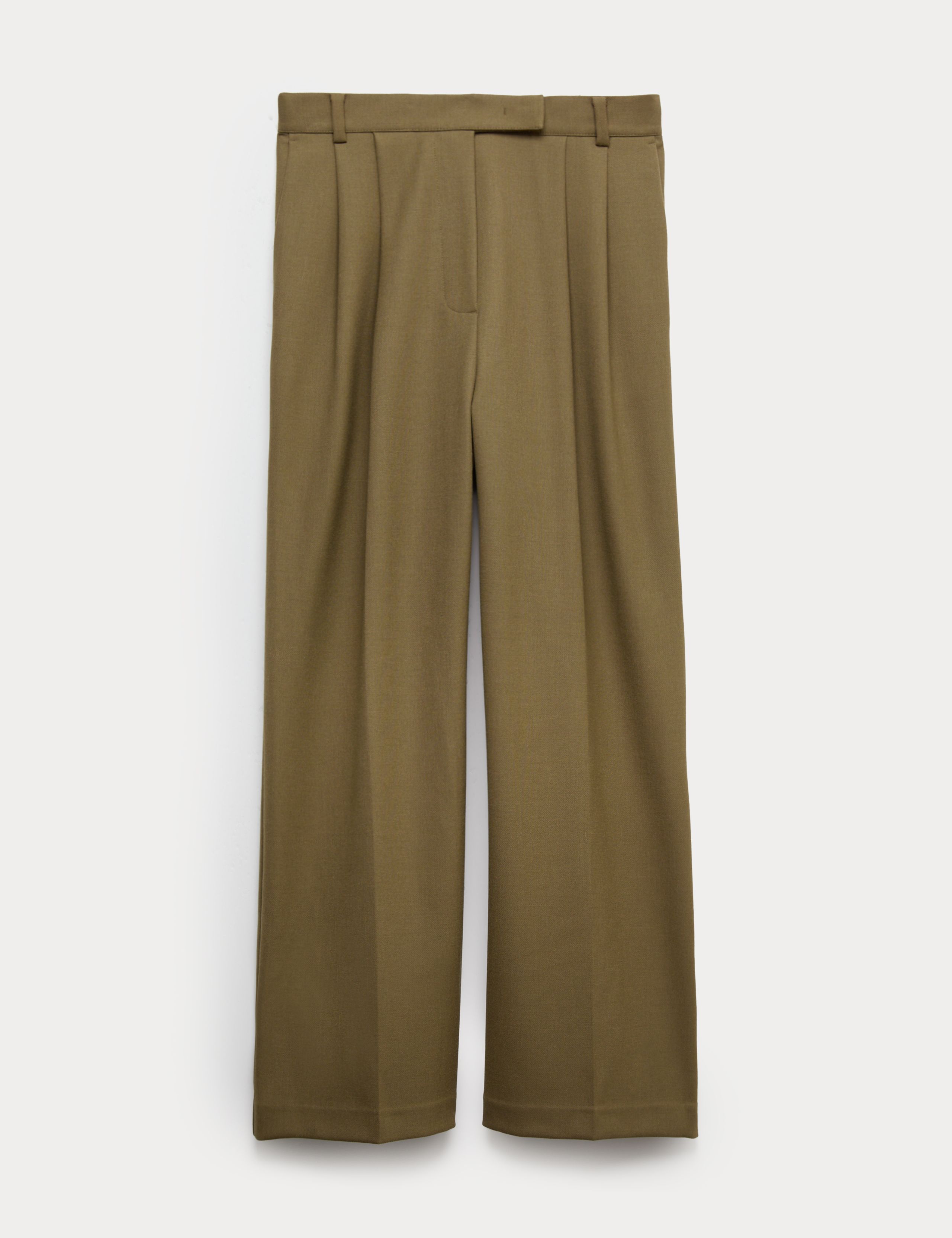 Tailored Wide Leg Trousers with Wool 1 of 1