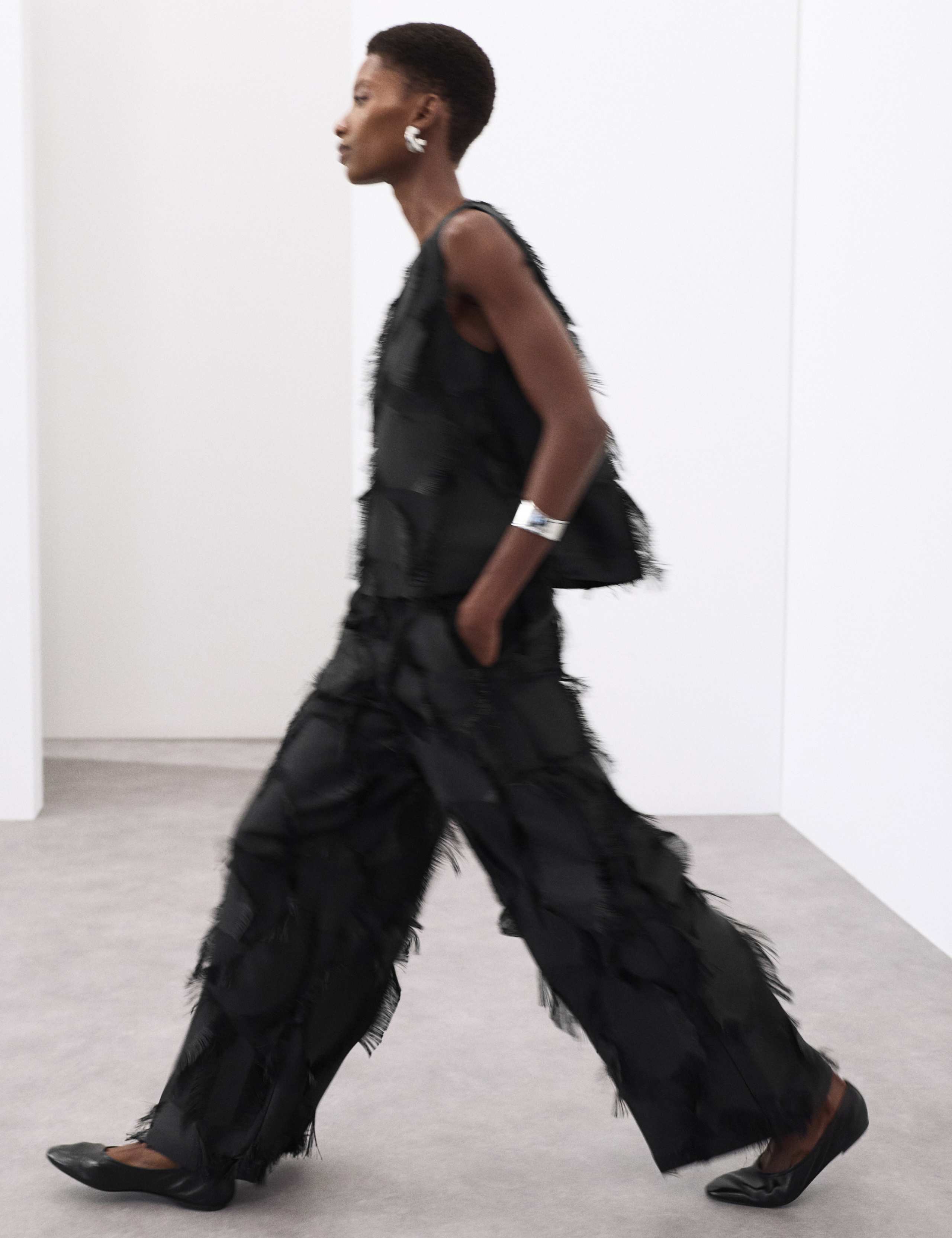 Fringe Wide Leg Trousers 5 of 7