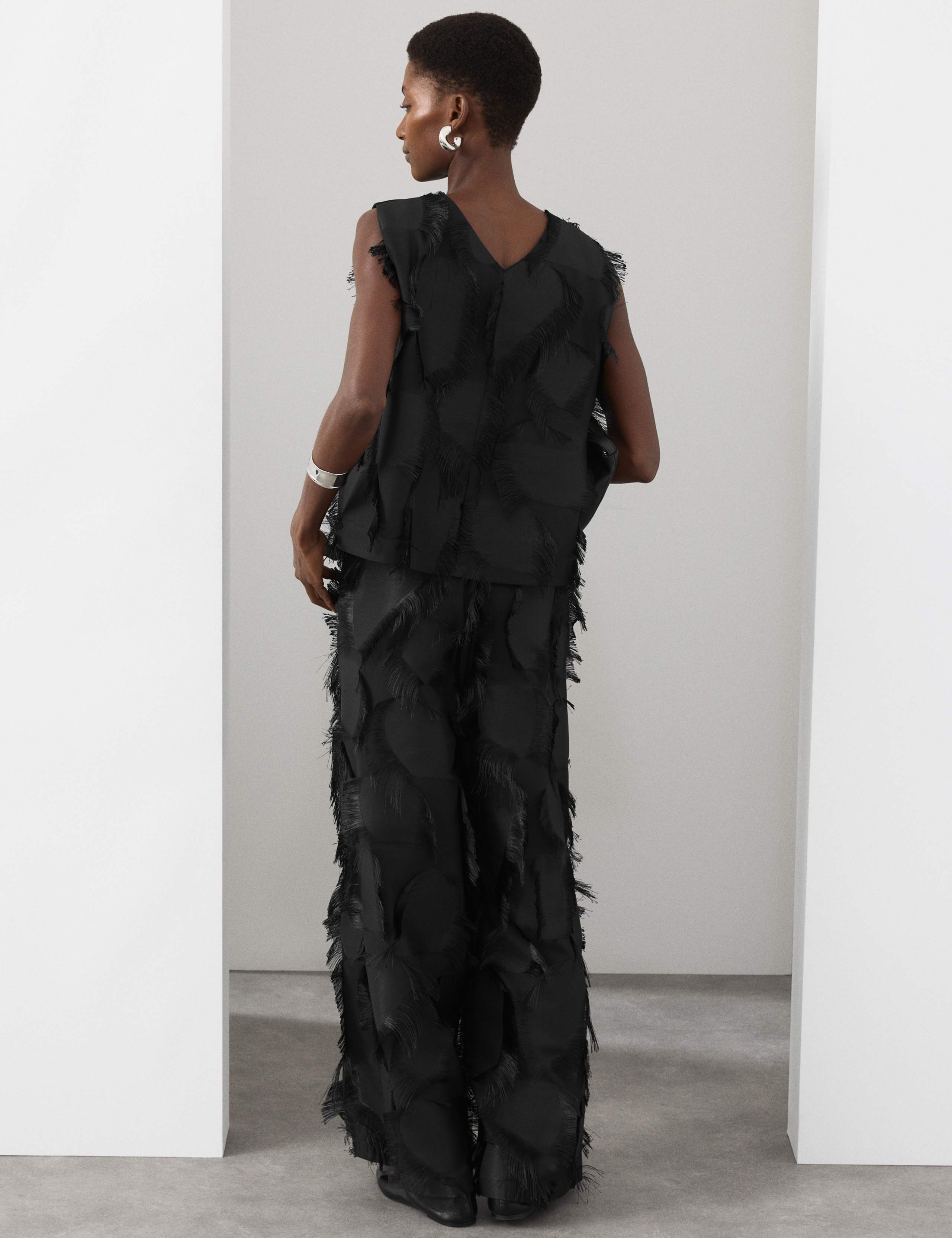 Fringe Wide Leg Trousers 7 of 7