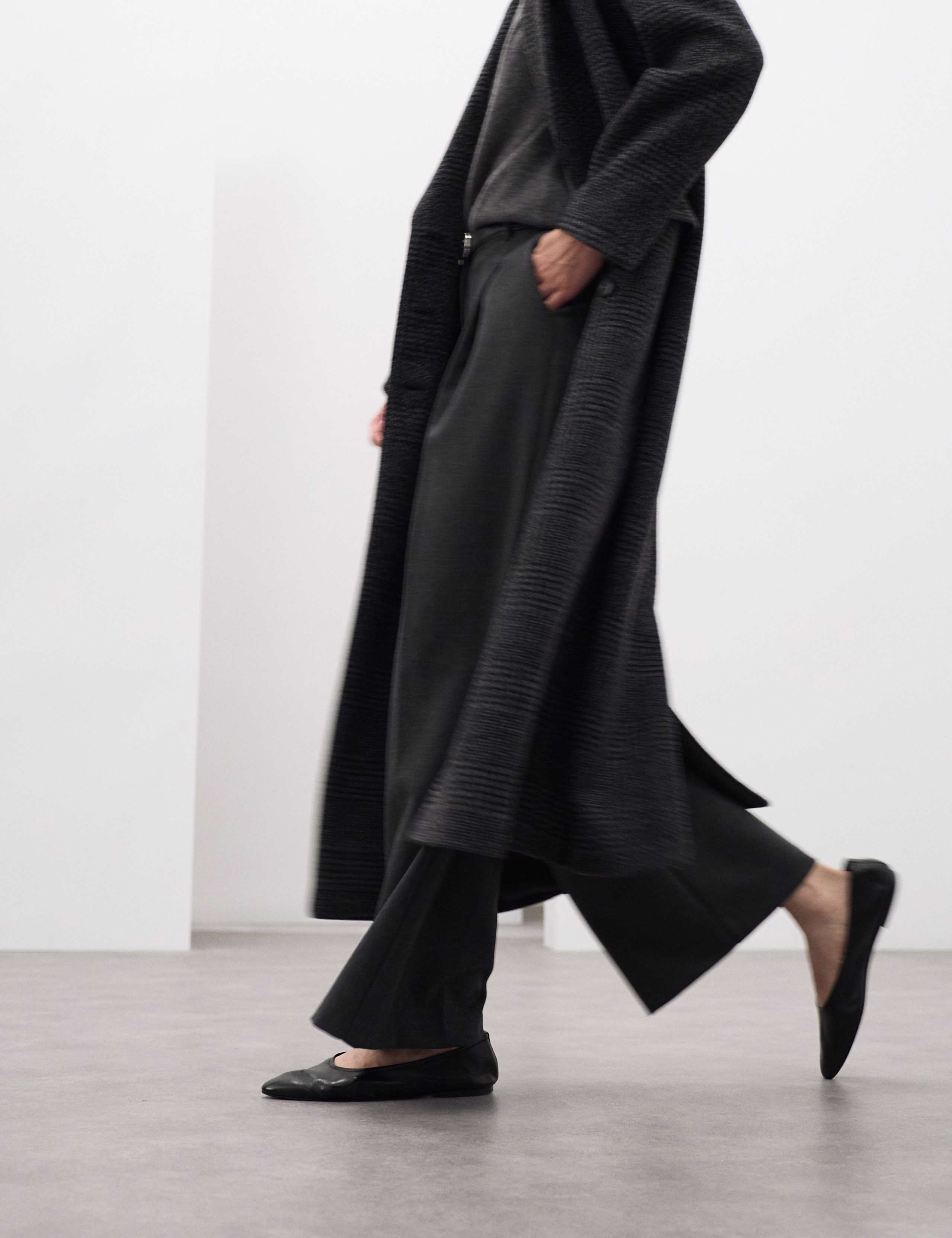 Wide Leg Trousers With Wool 7 of 7