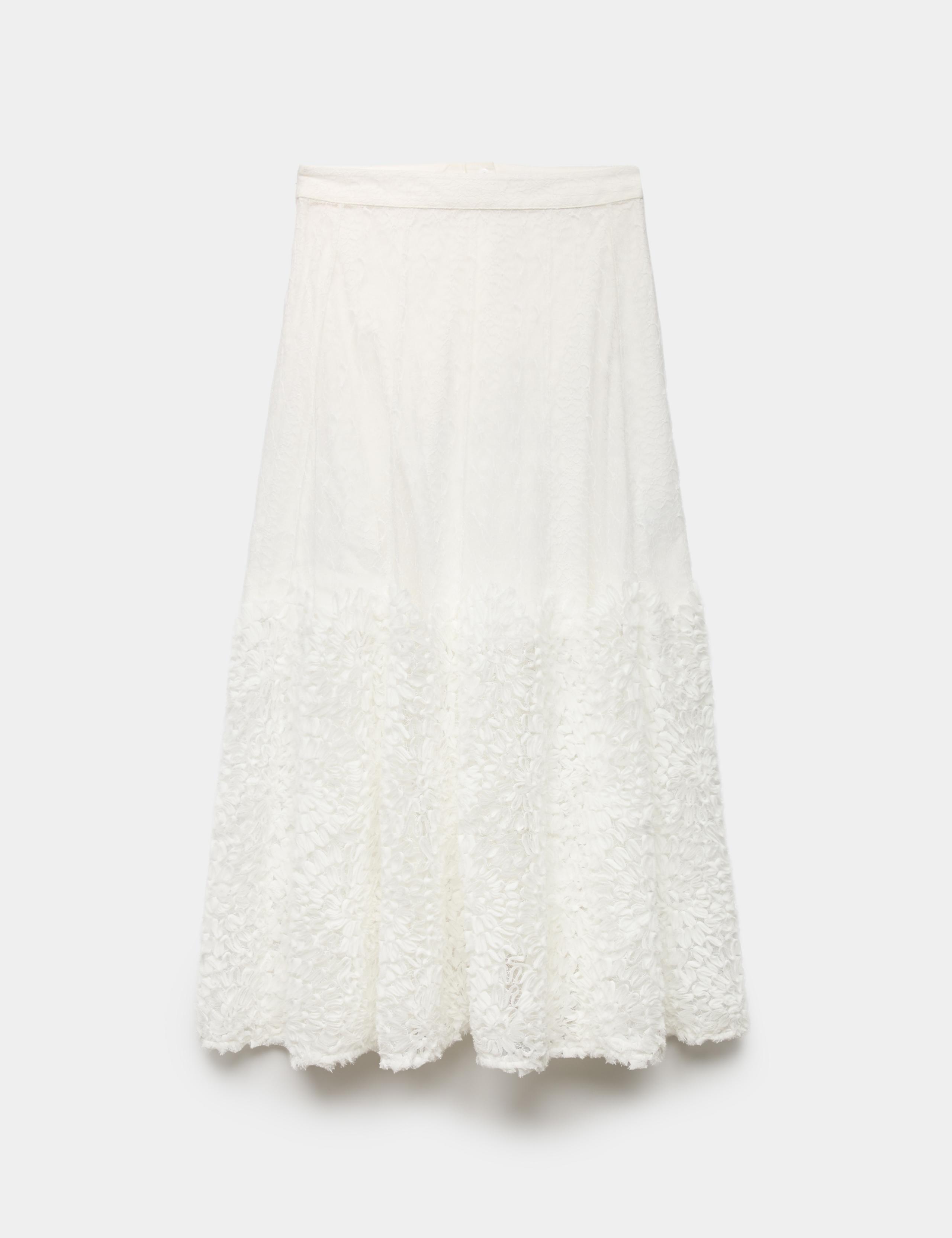 Embroidered Maxi Circle Skirt 2 of 7