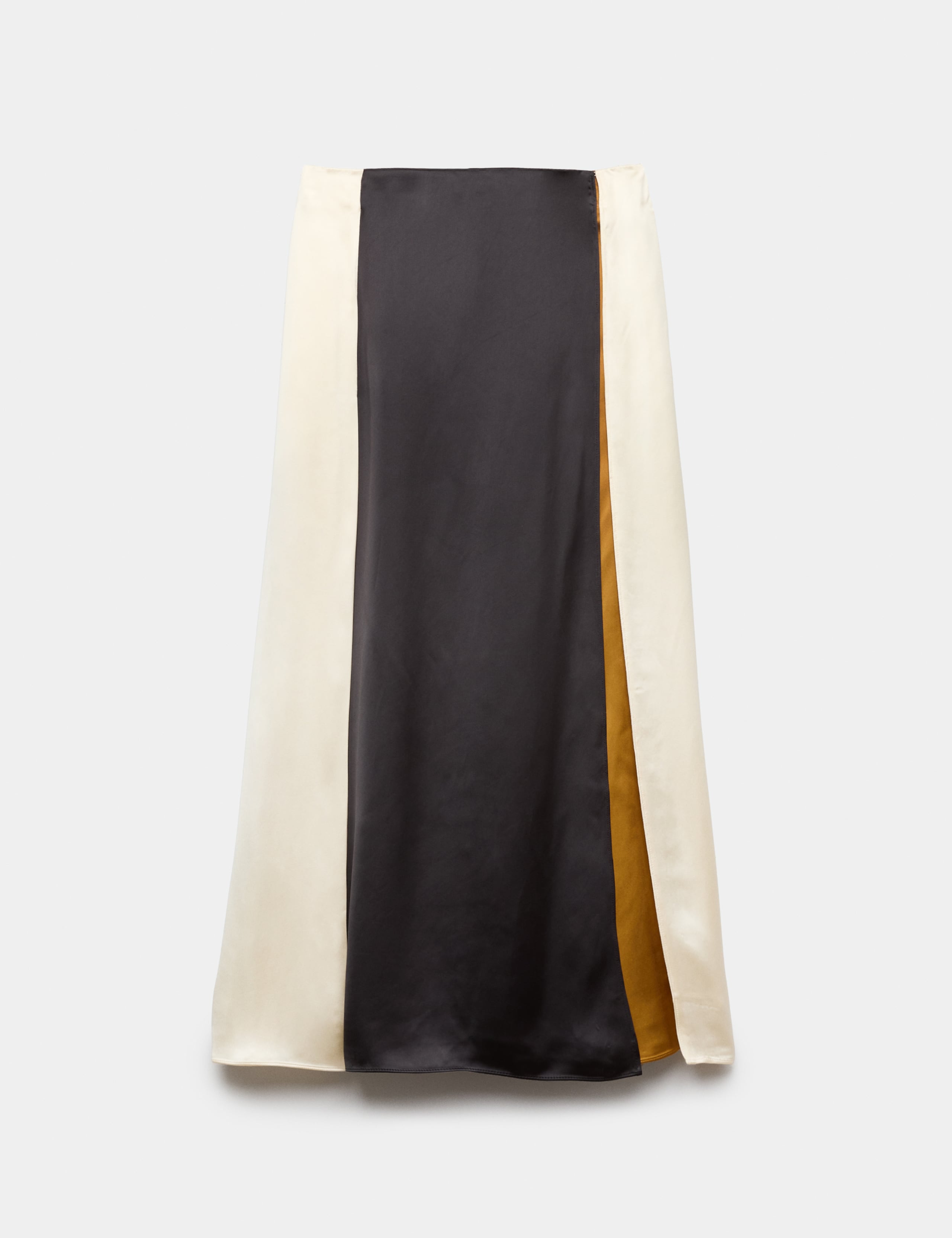 Colour Block Midaxi Wrap Skirt 2 of 7