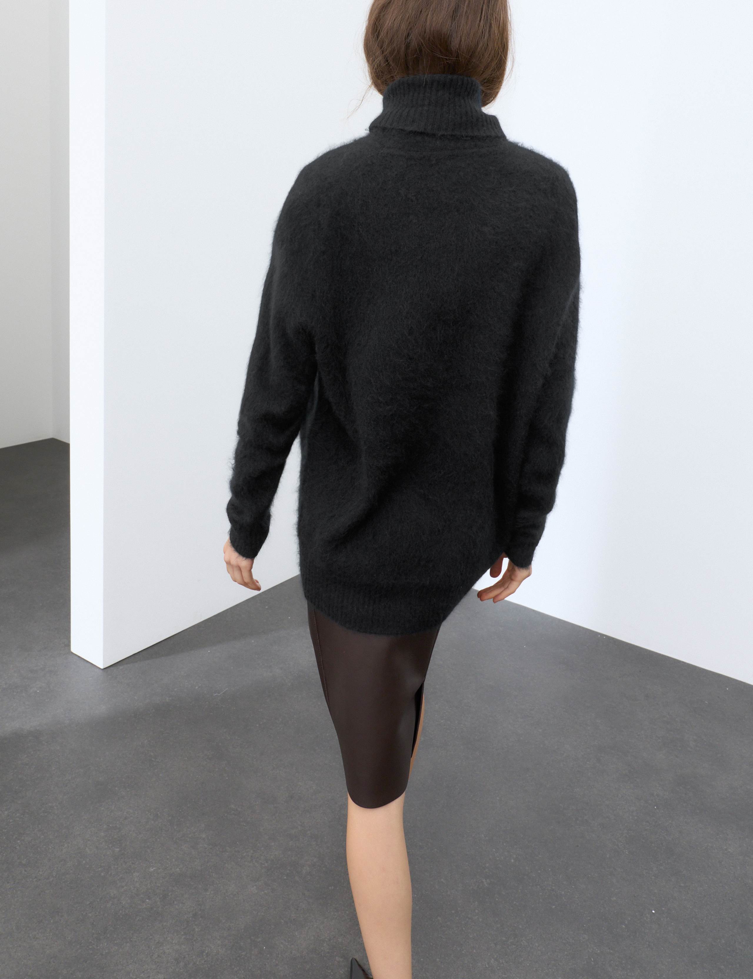 Pure Merino Wool Brushed Roll Neck Jumper 3 of 7