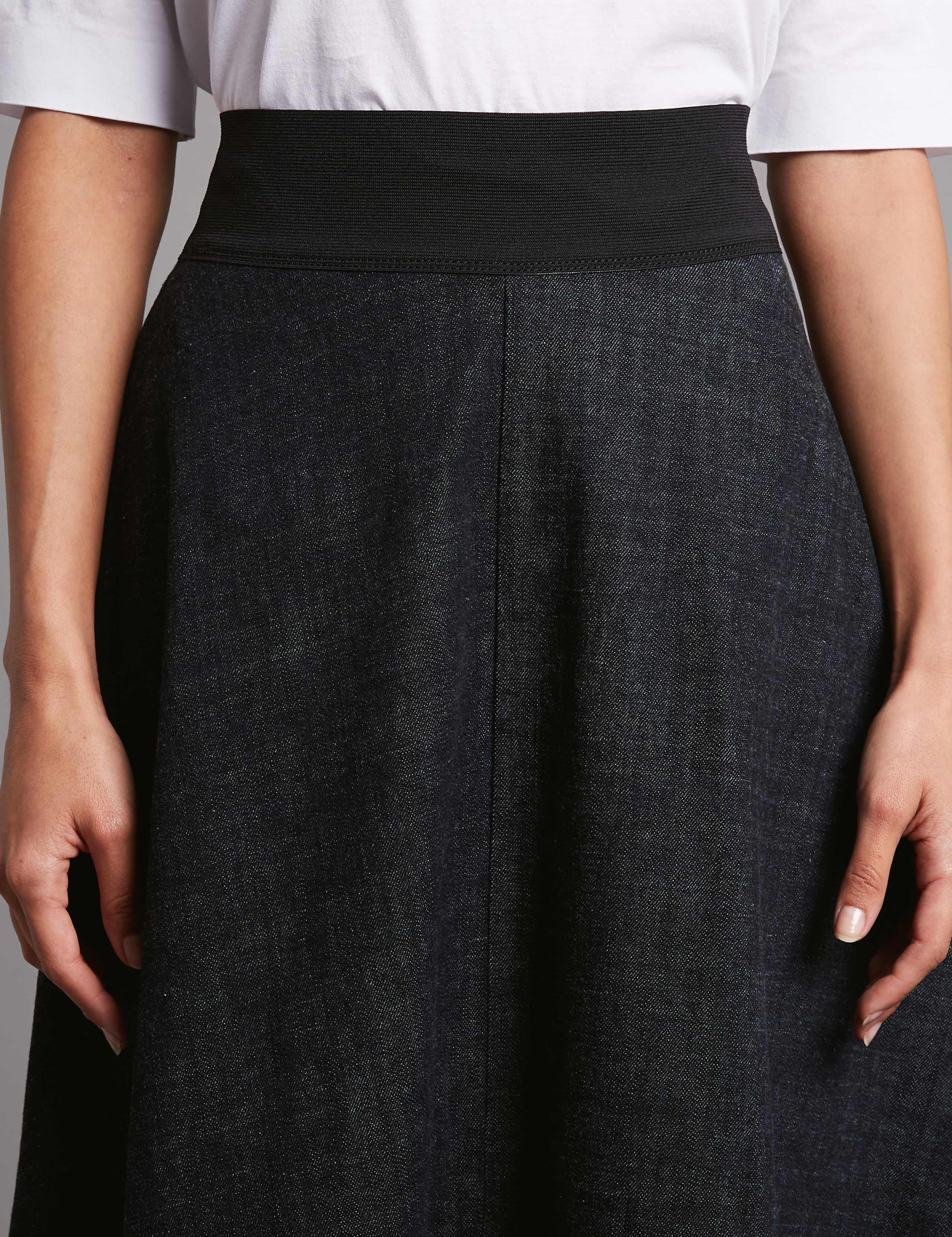 Denim Maxi Skirt | Autograph | M&S